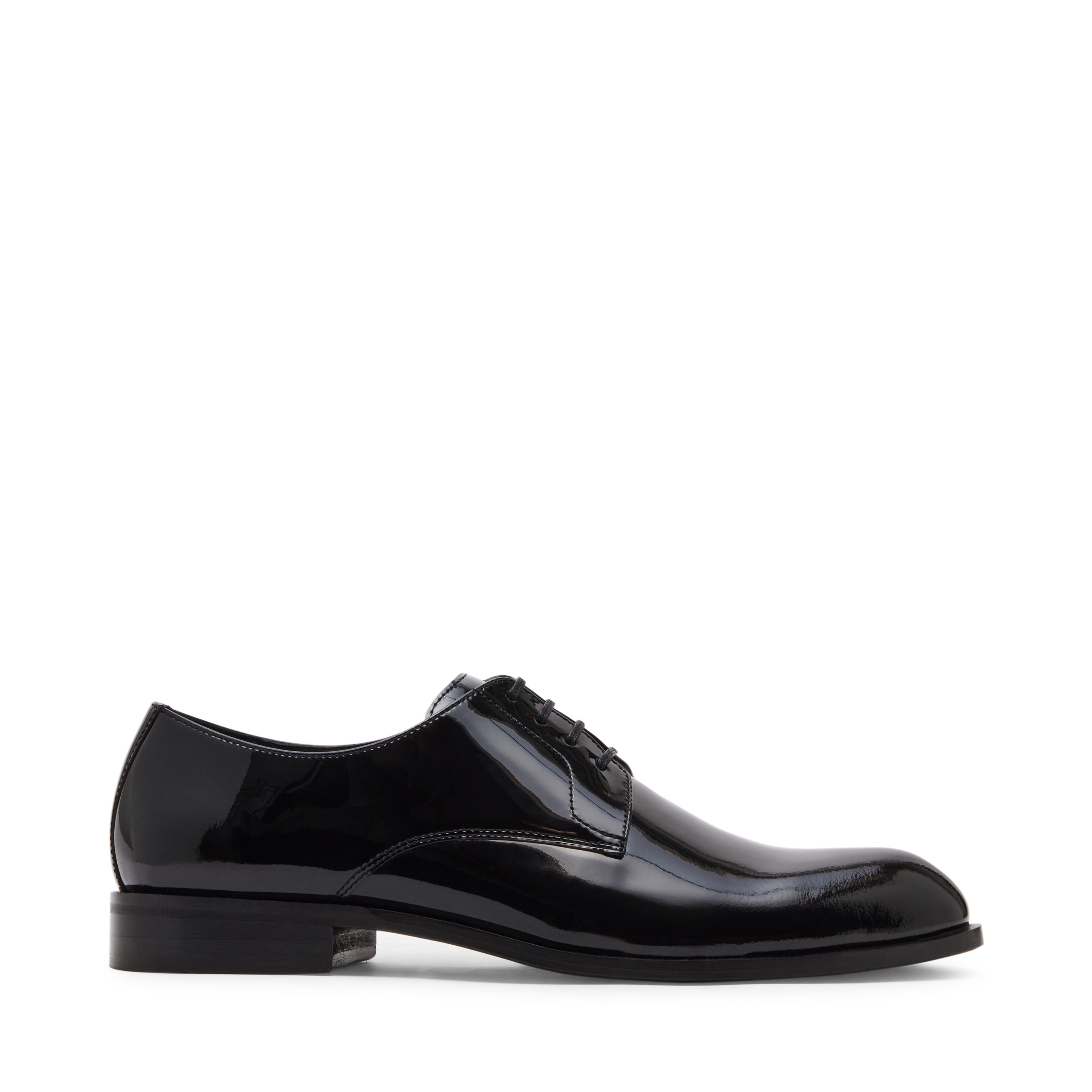REYES Black Tie-Ups & Dress Loafers