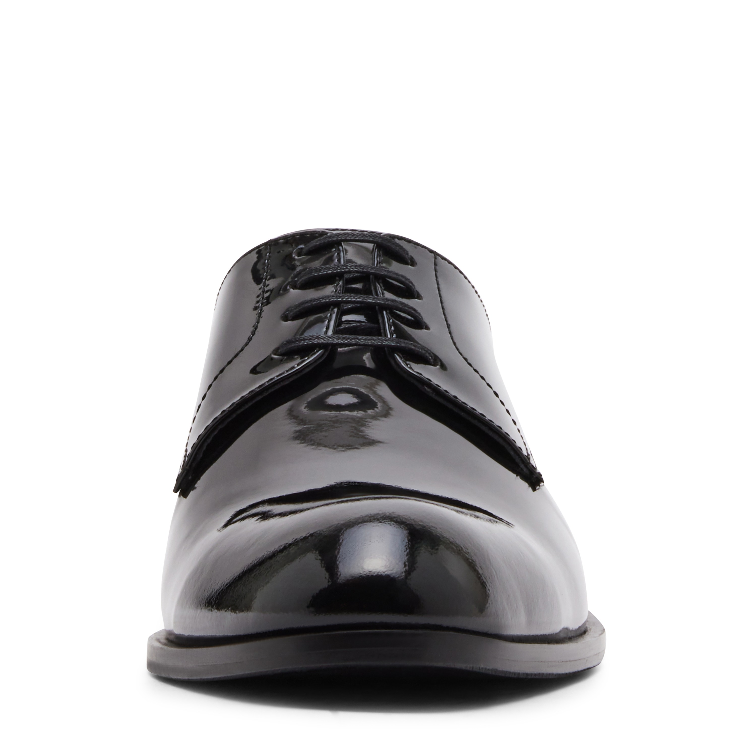 REYES Black Tie-Ups & Dress Loafers