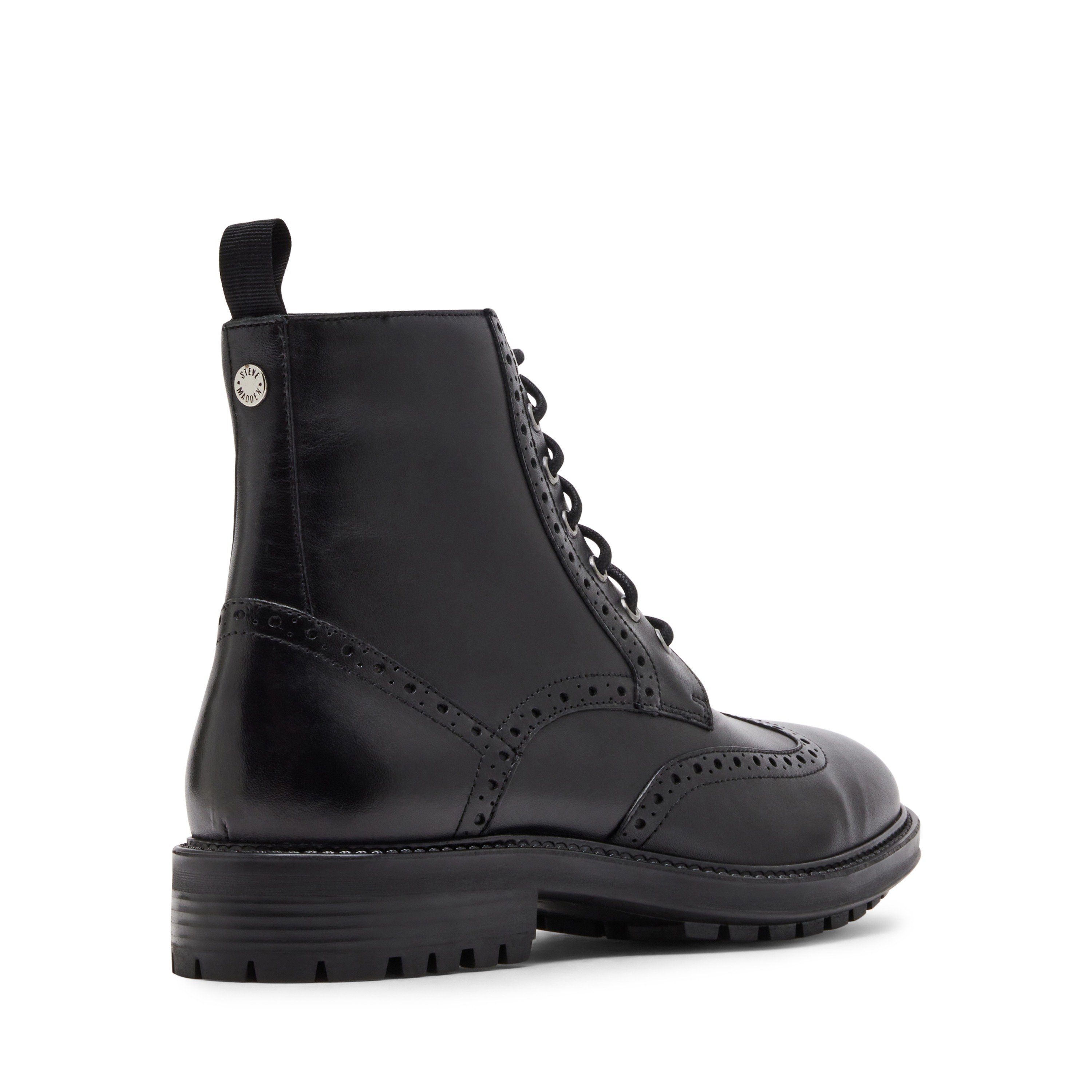 Alfie Black Leather Boots