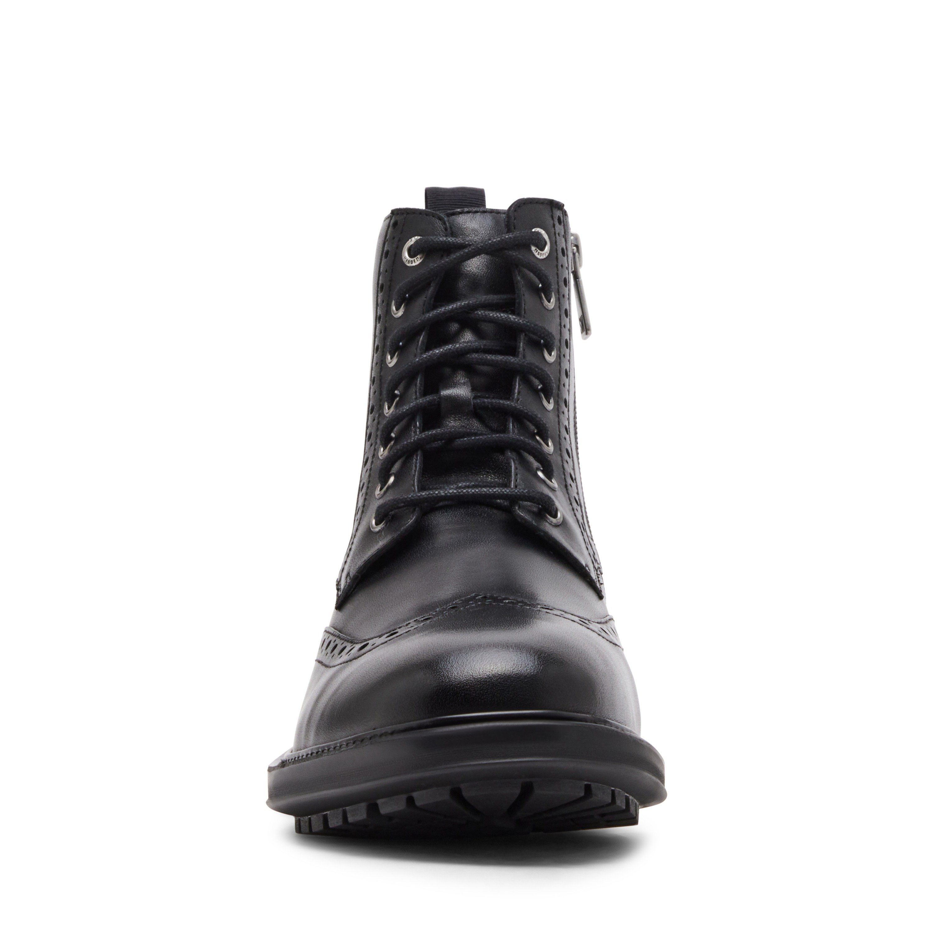 Alfie Black Leather Boots