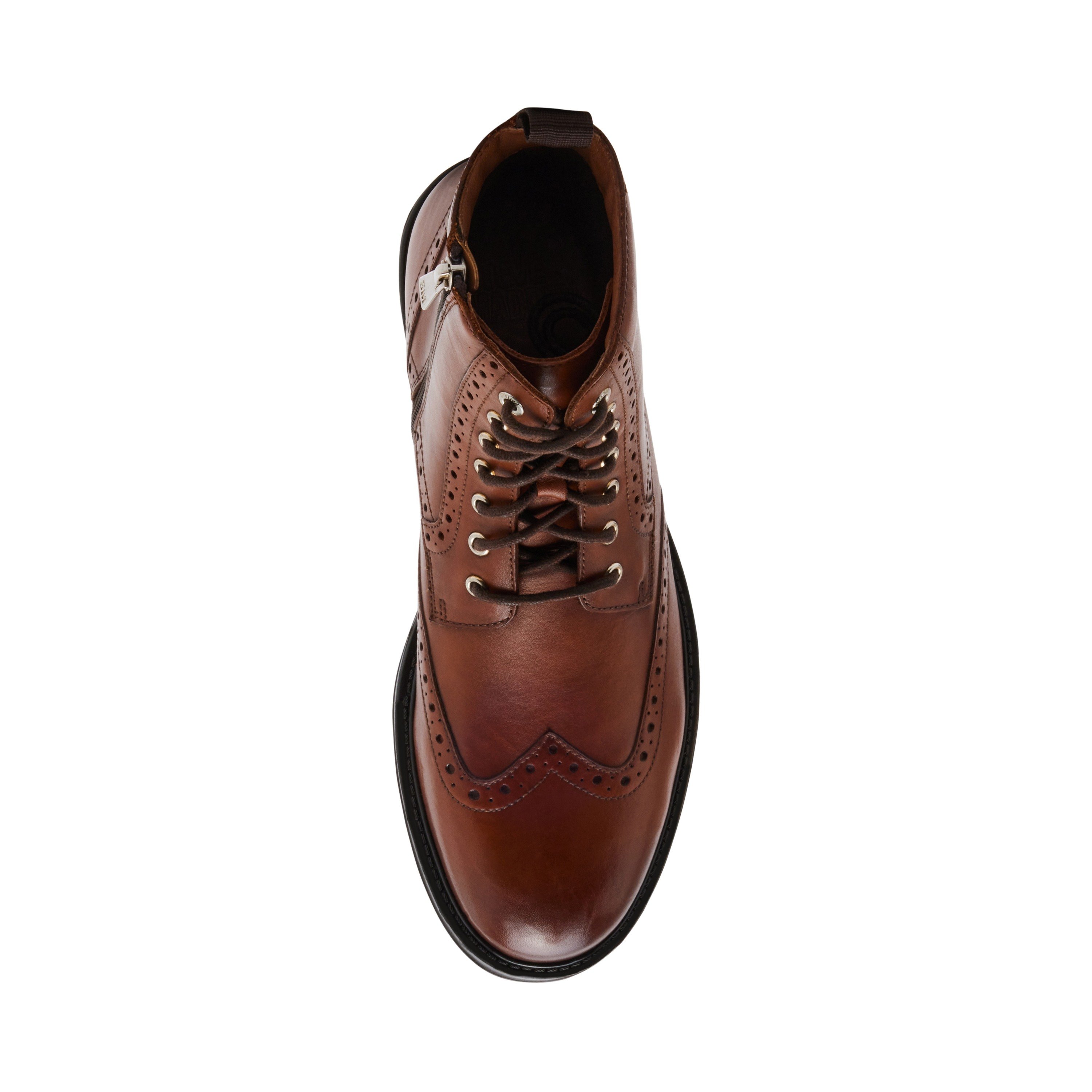 Alfie Tan Leather Boots