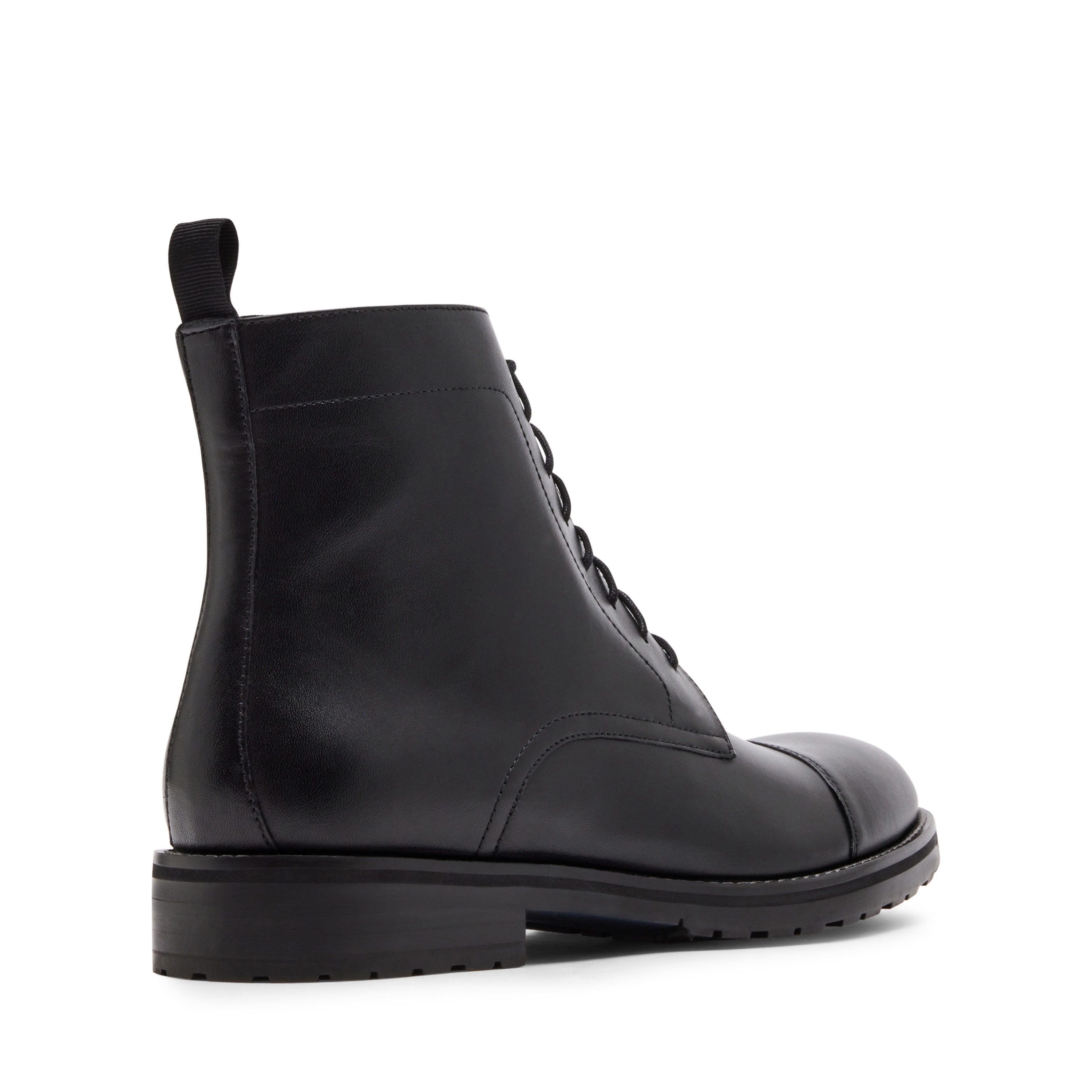 Neve Black Leather Boots