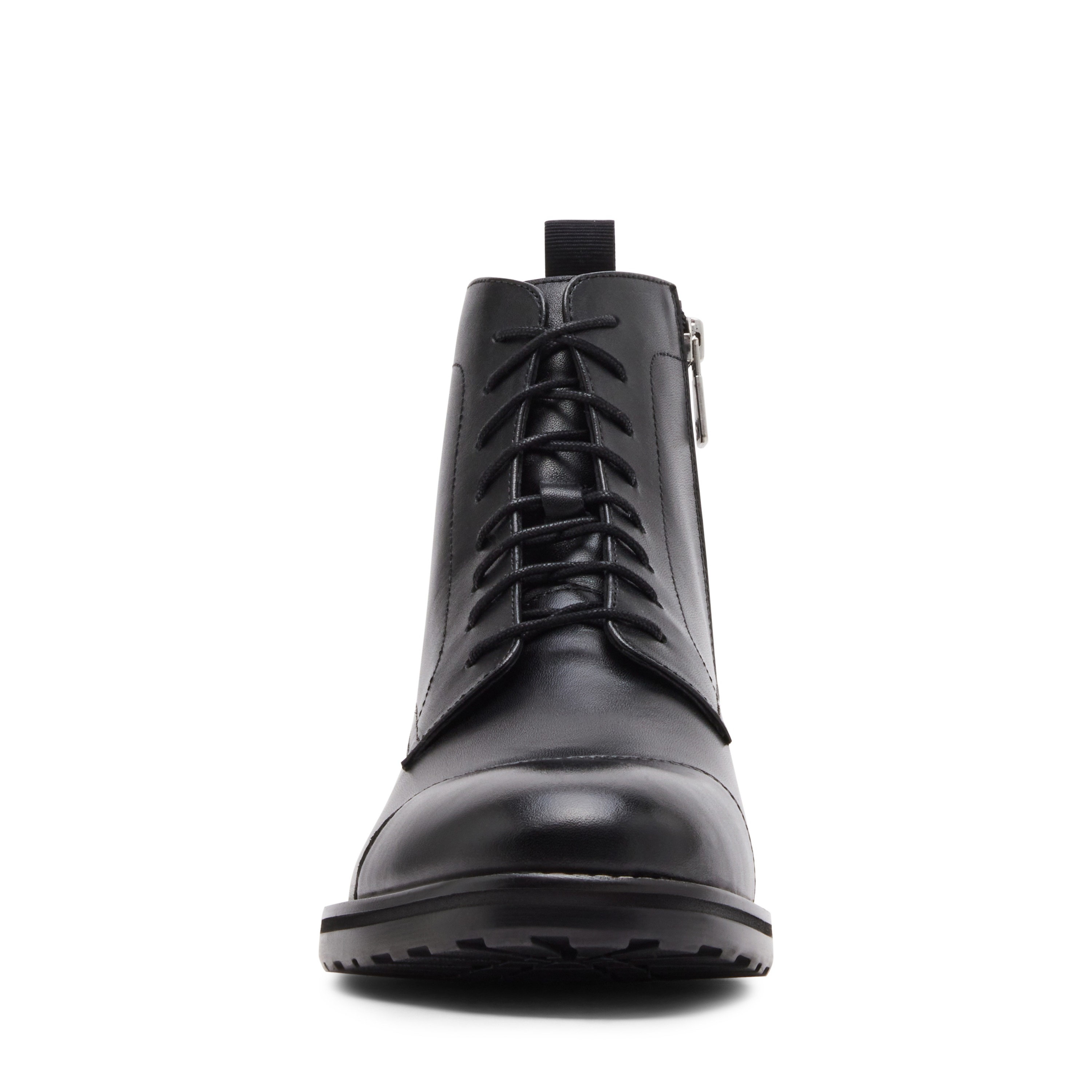 Neve Black Leather Boots