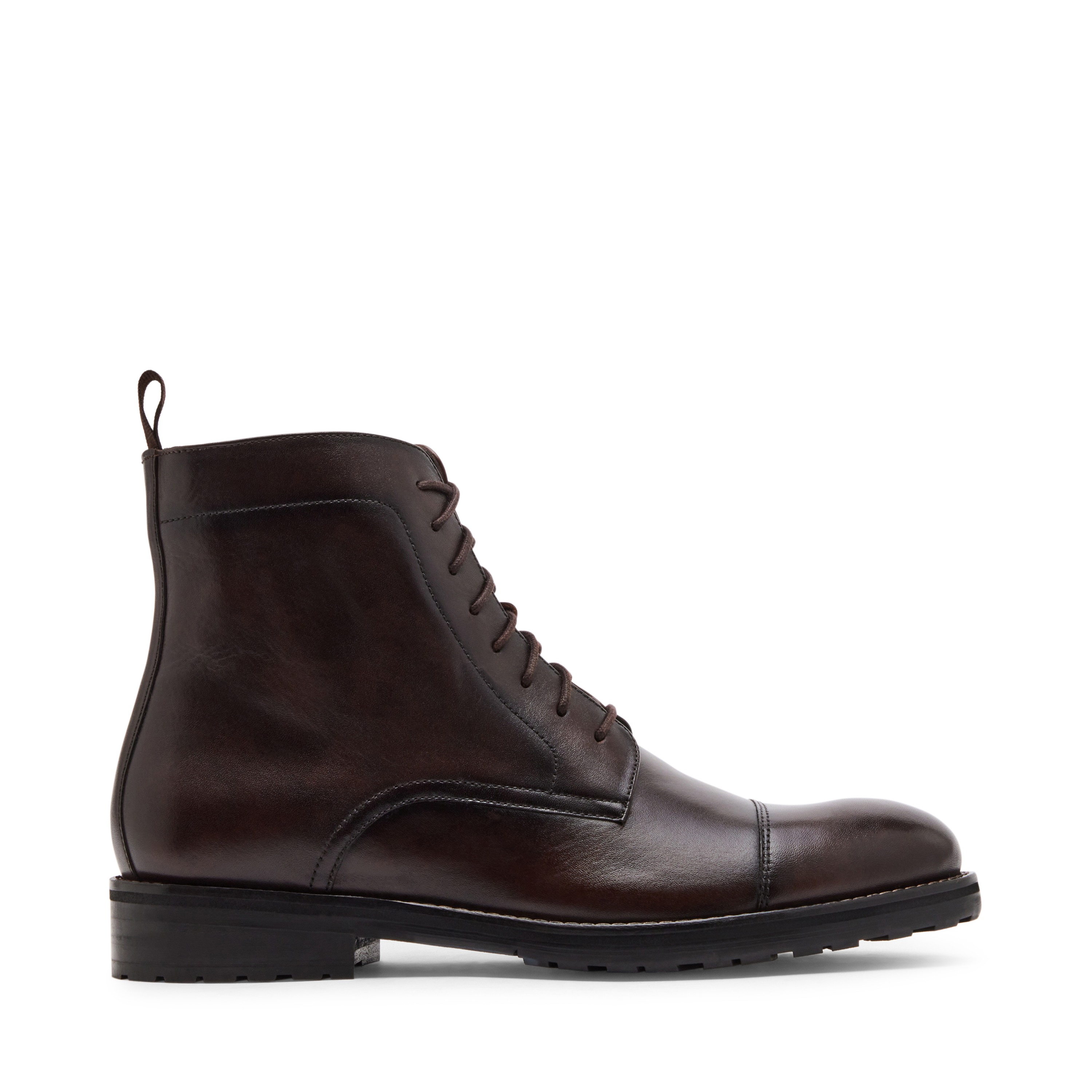 Neve Brown Leather Boots