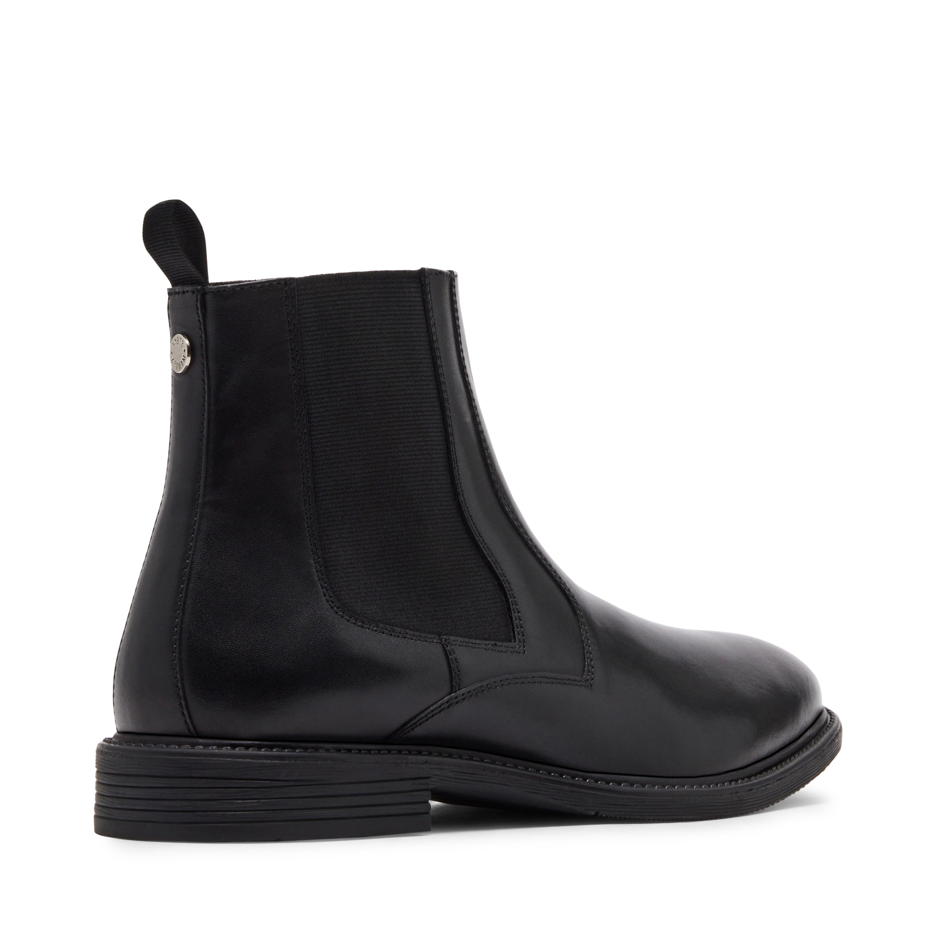 Romi Black Leather Boots