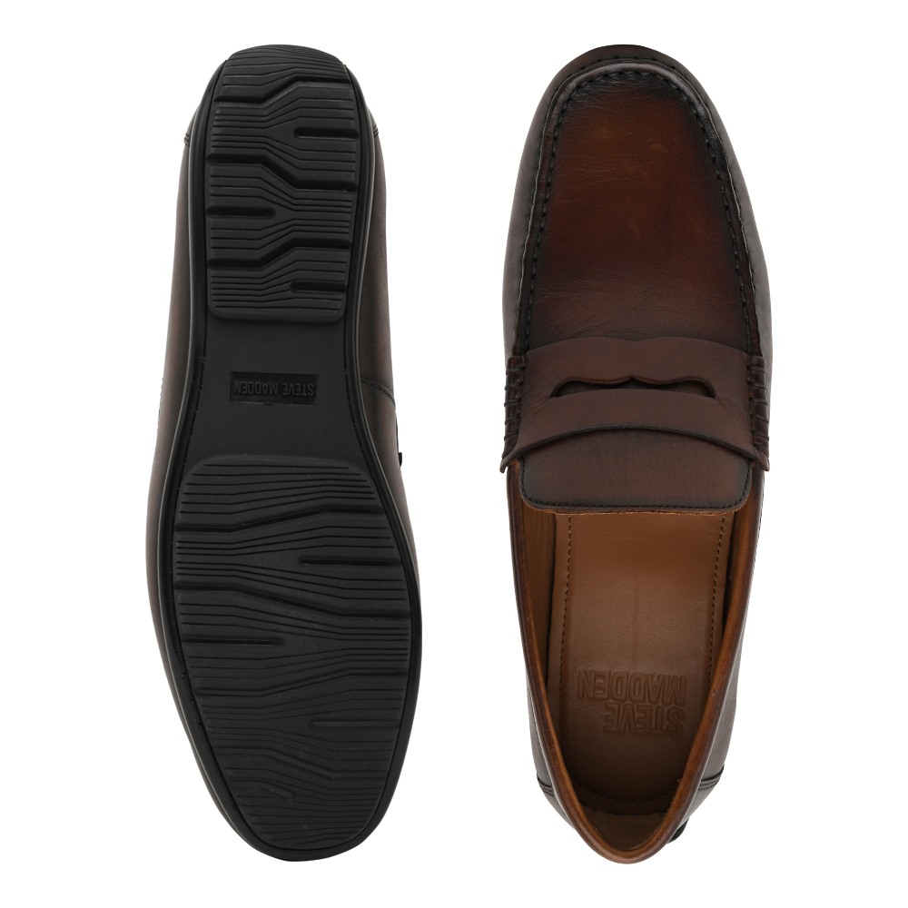 Elia Brown Driver Loafers