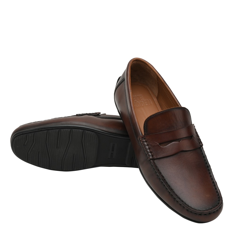 Elia Brown Driver Loafers