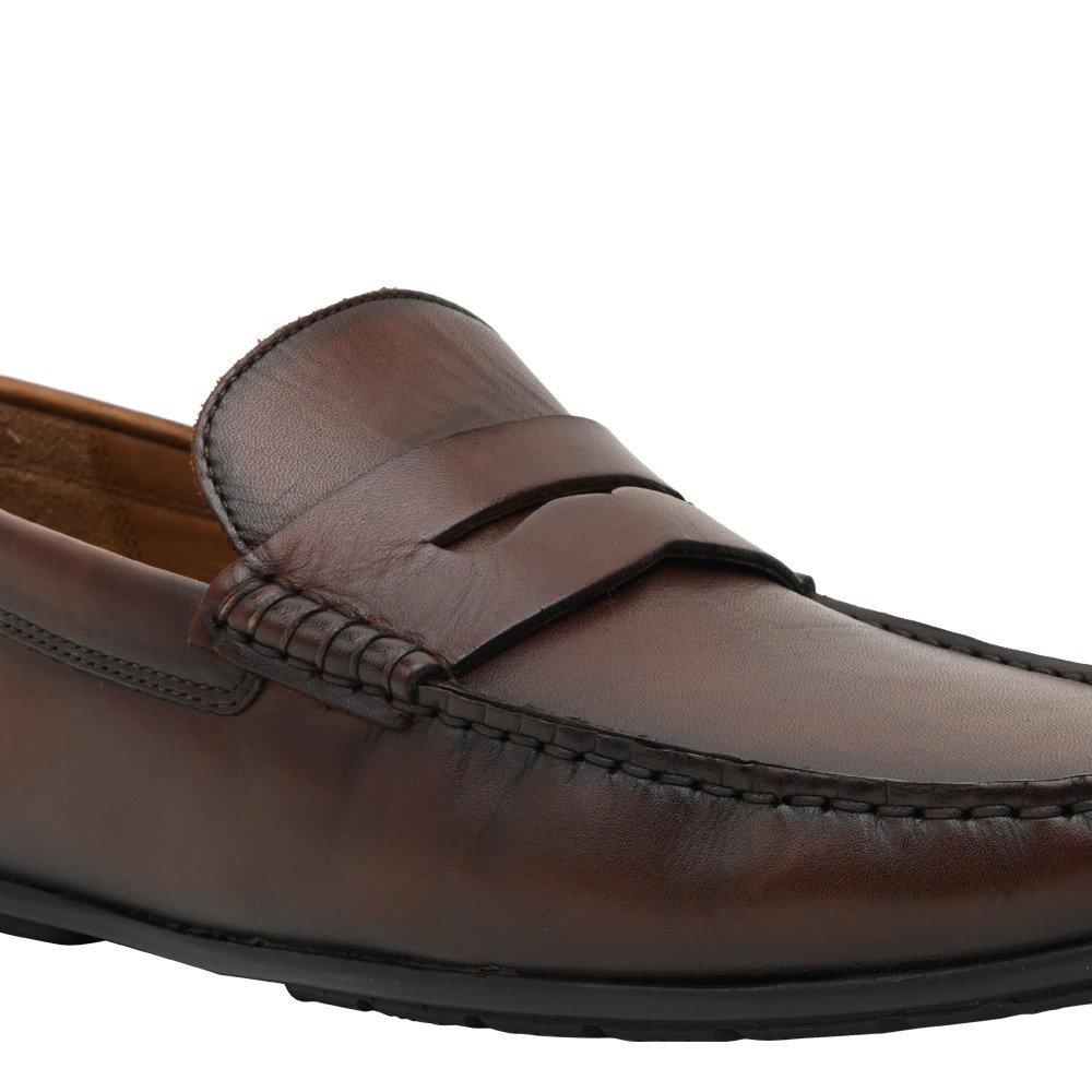 Elia Brown Driver Loafers