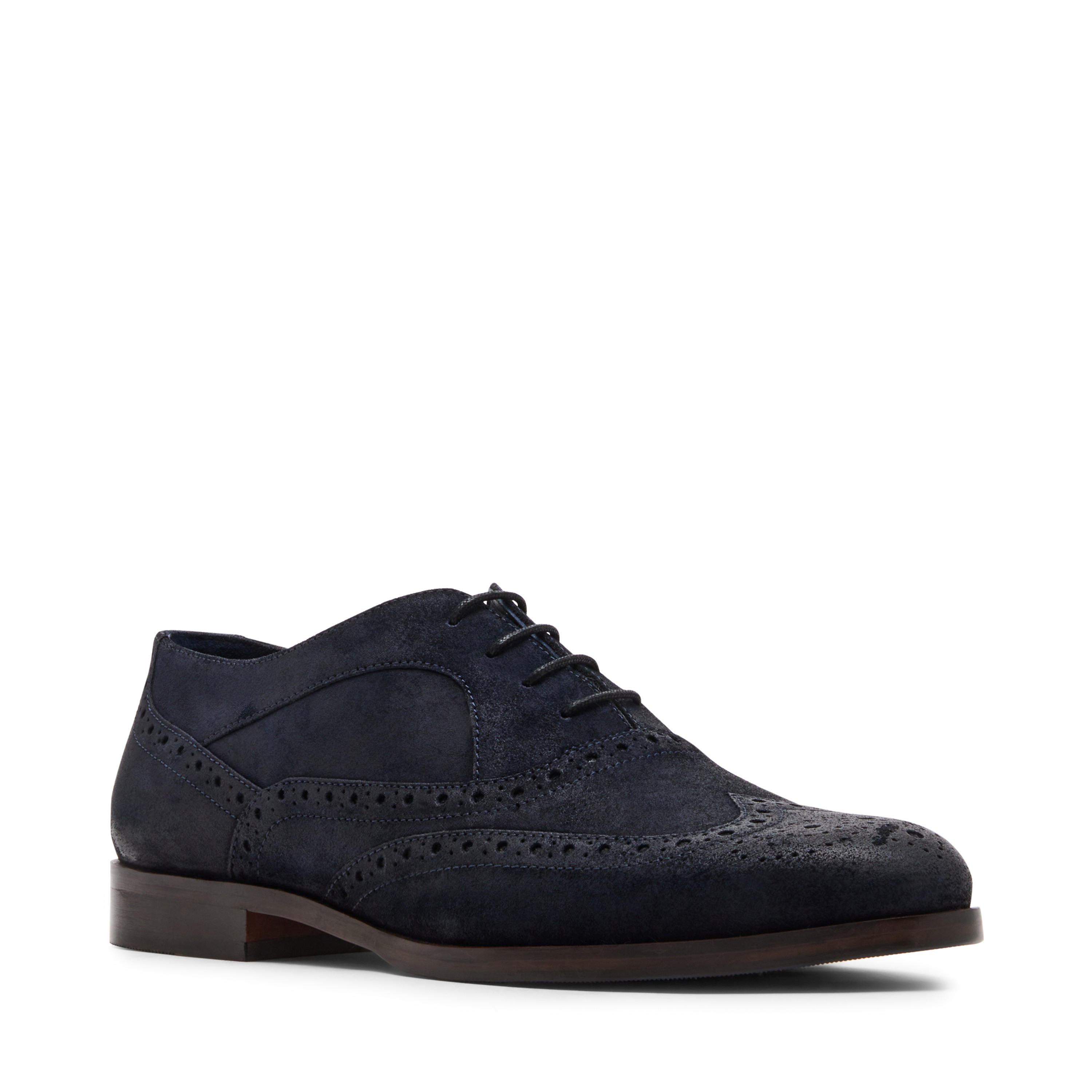 Cairn Navy Tie Ups & Dress Loafers
