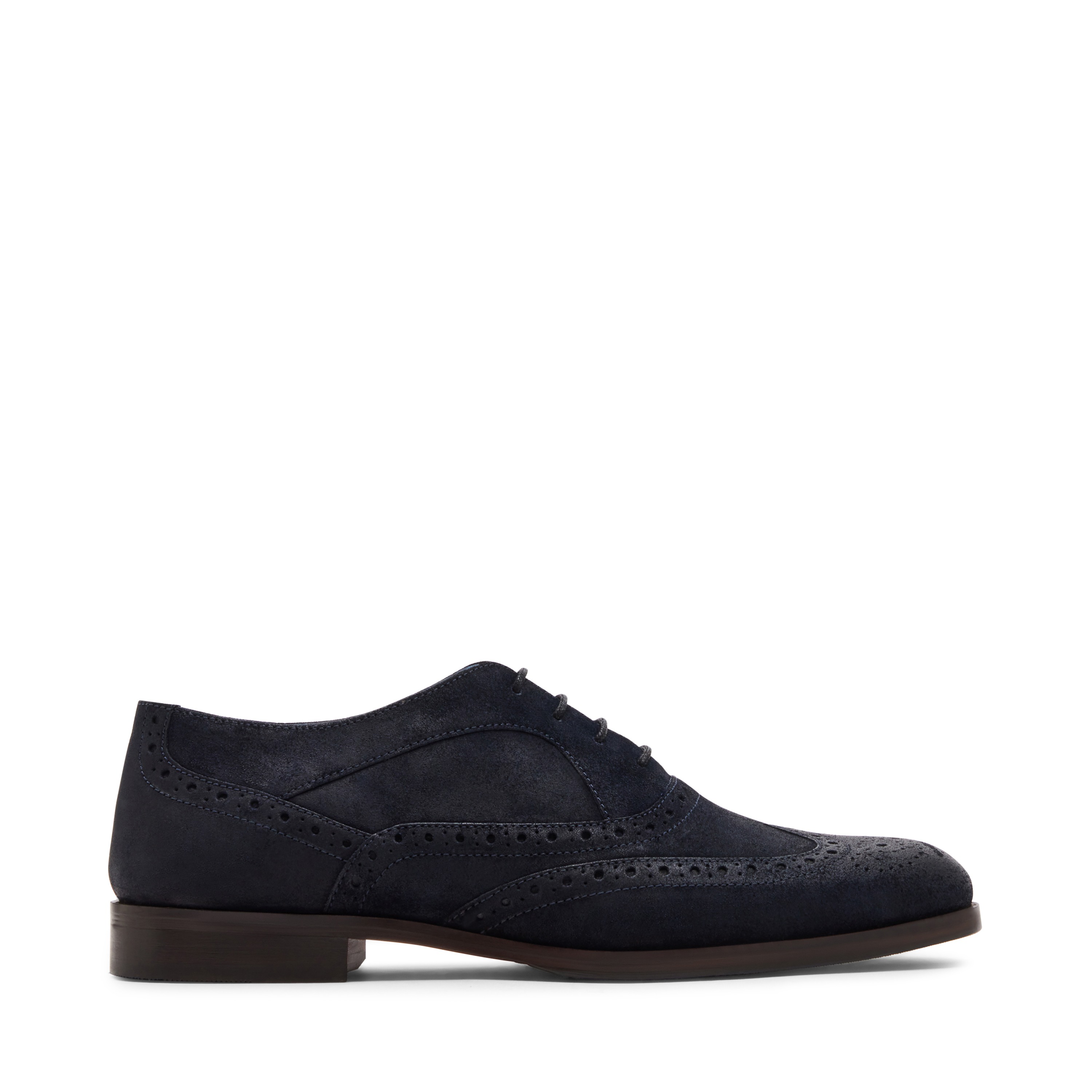 Cairn Navy Tie Ups & Dress Loafers