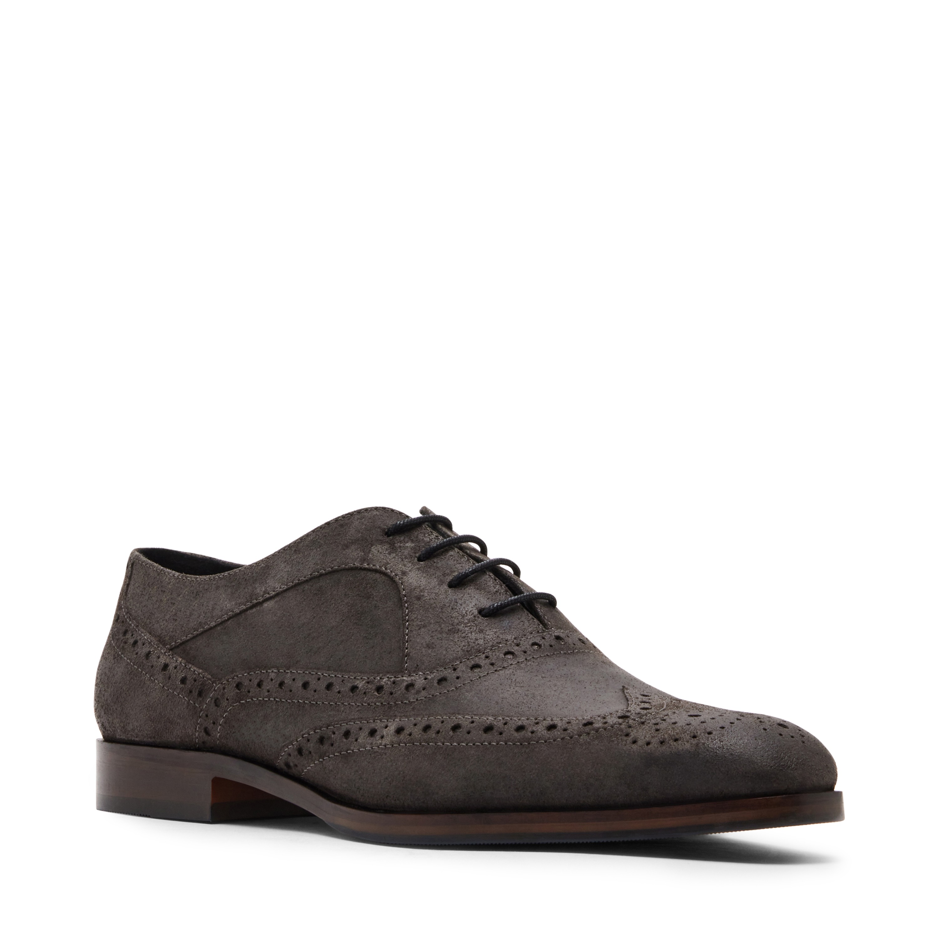 Cairn Grey Tie Ups & Dress Loafers