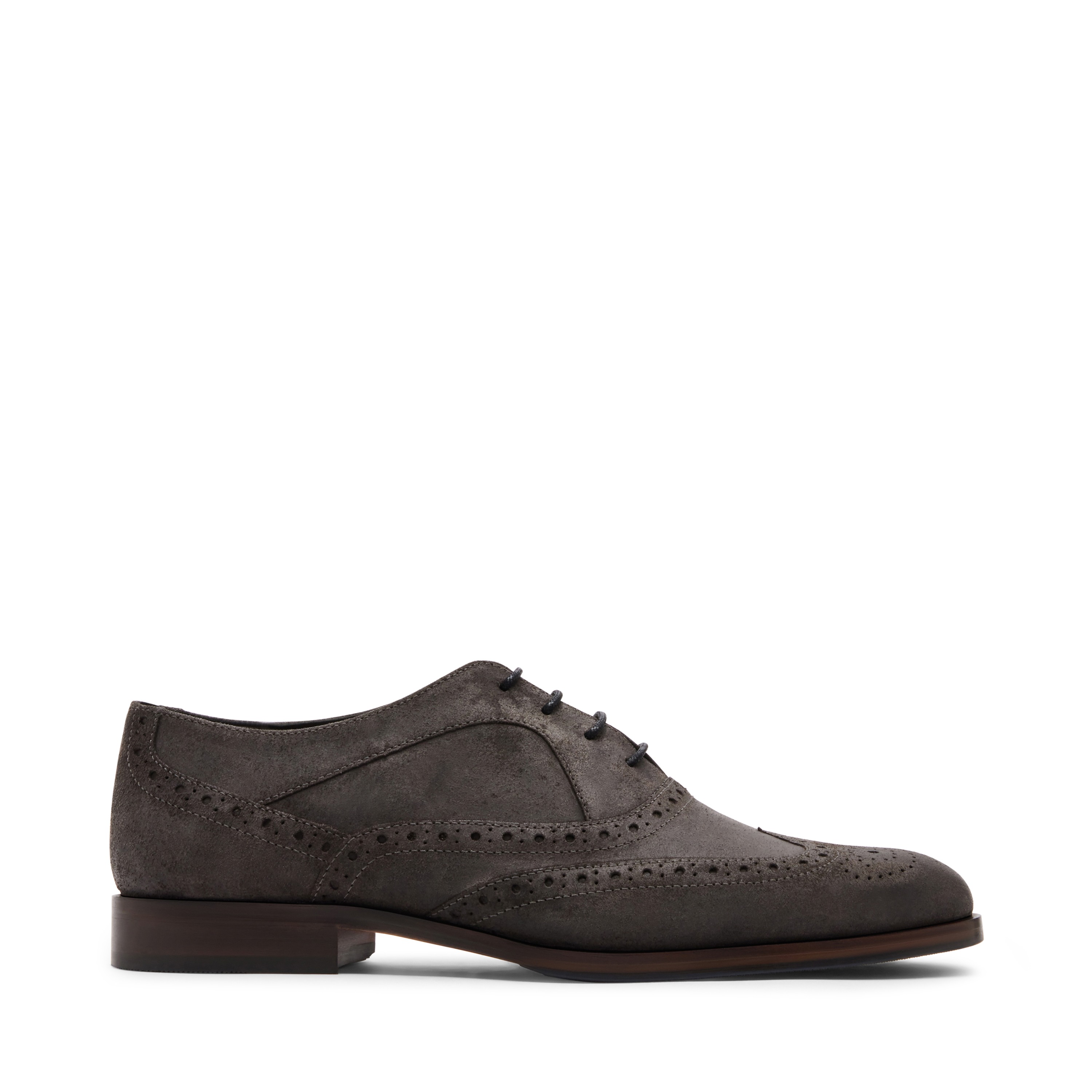 Cairn Grey Tie Ups & Dress Loafers