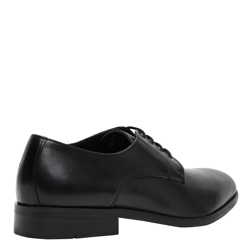 Amoss Black Tie Ups & Dress Loafers