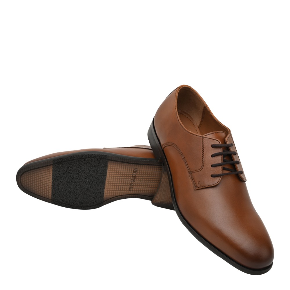 Amoss Tan Tie Ups & Dress Loafers
