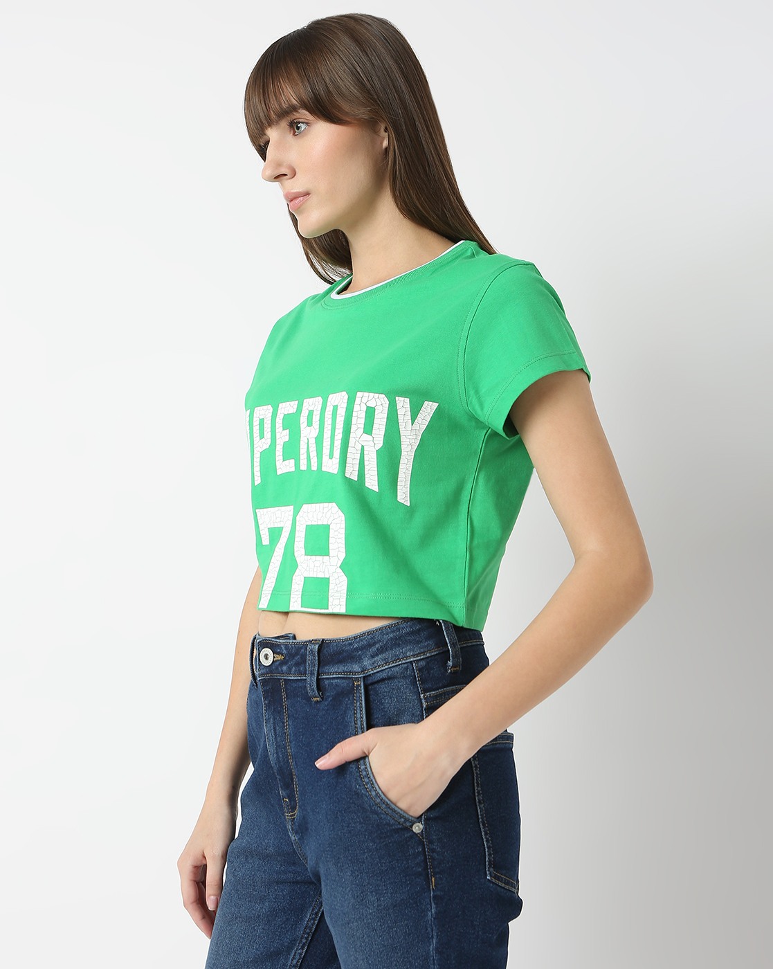 ATHLETIC TINY CROP TEE