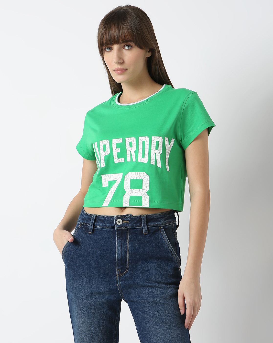 ATHLETIC TINY CROP TEE