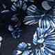 Made with Liberty Fabric Semi-Cutaway Large Floral Shirt - Navy