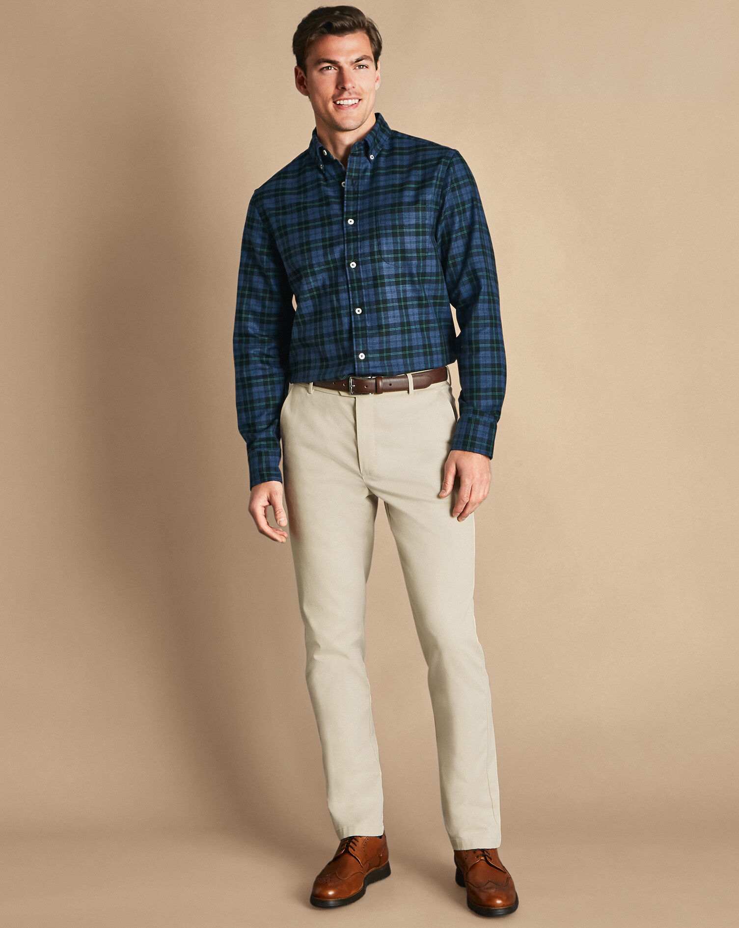 Ultimate Non-Iron Chinos - Stone