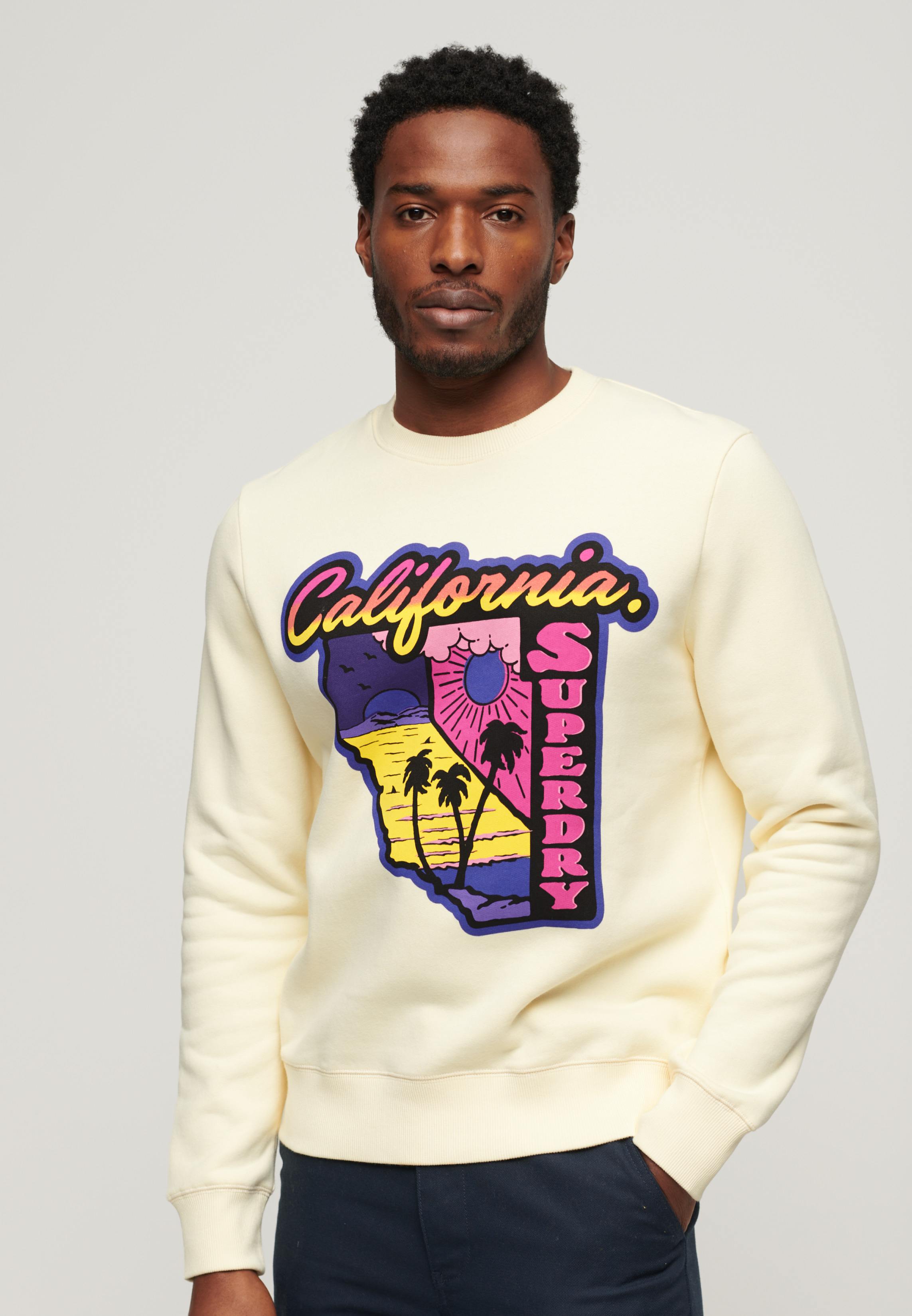 NEON TRAVEL LOOSE SWEATSHIRT