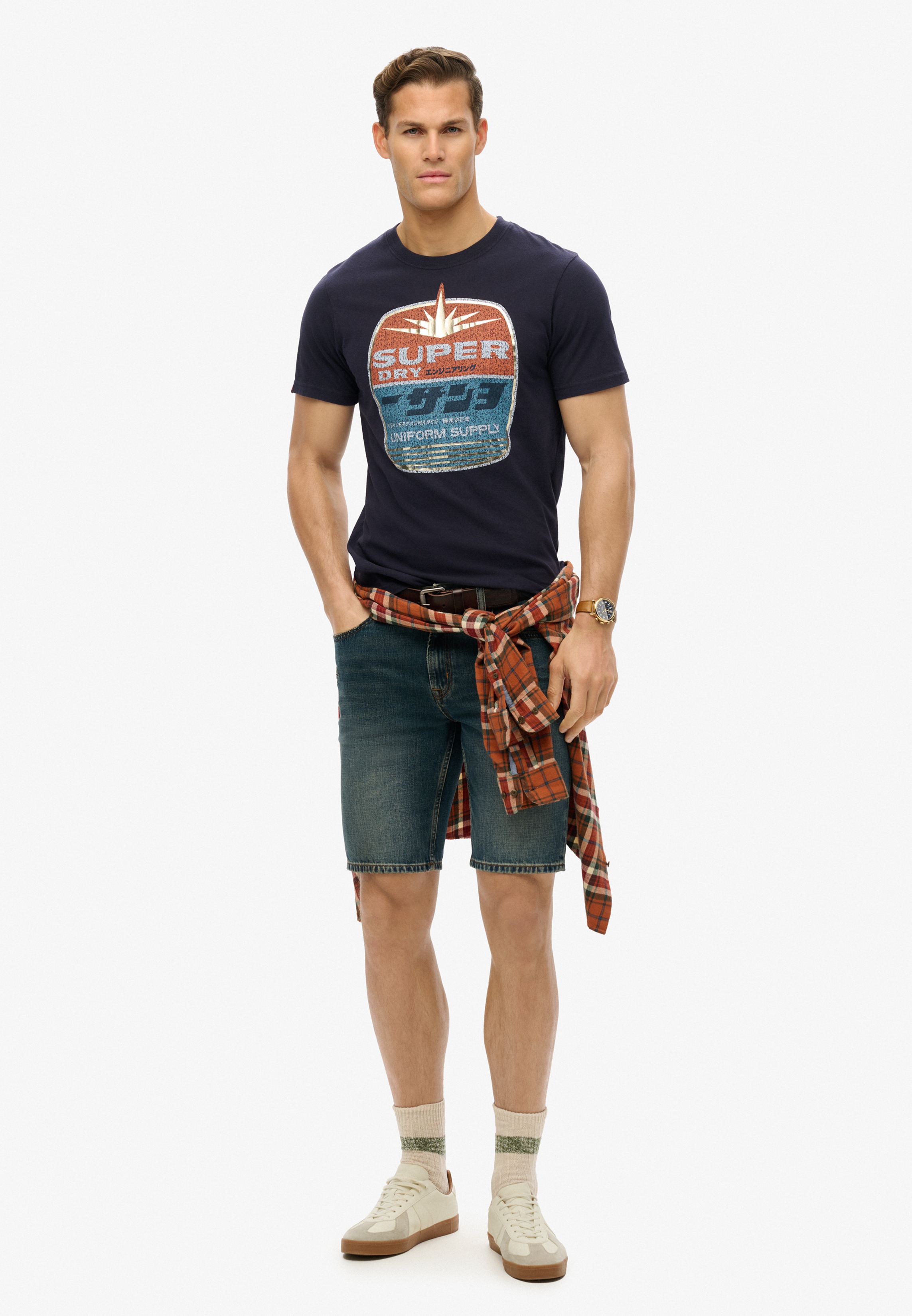 GASOLINE GRAPHIC RELAXED TEE