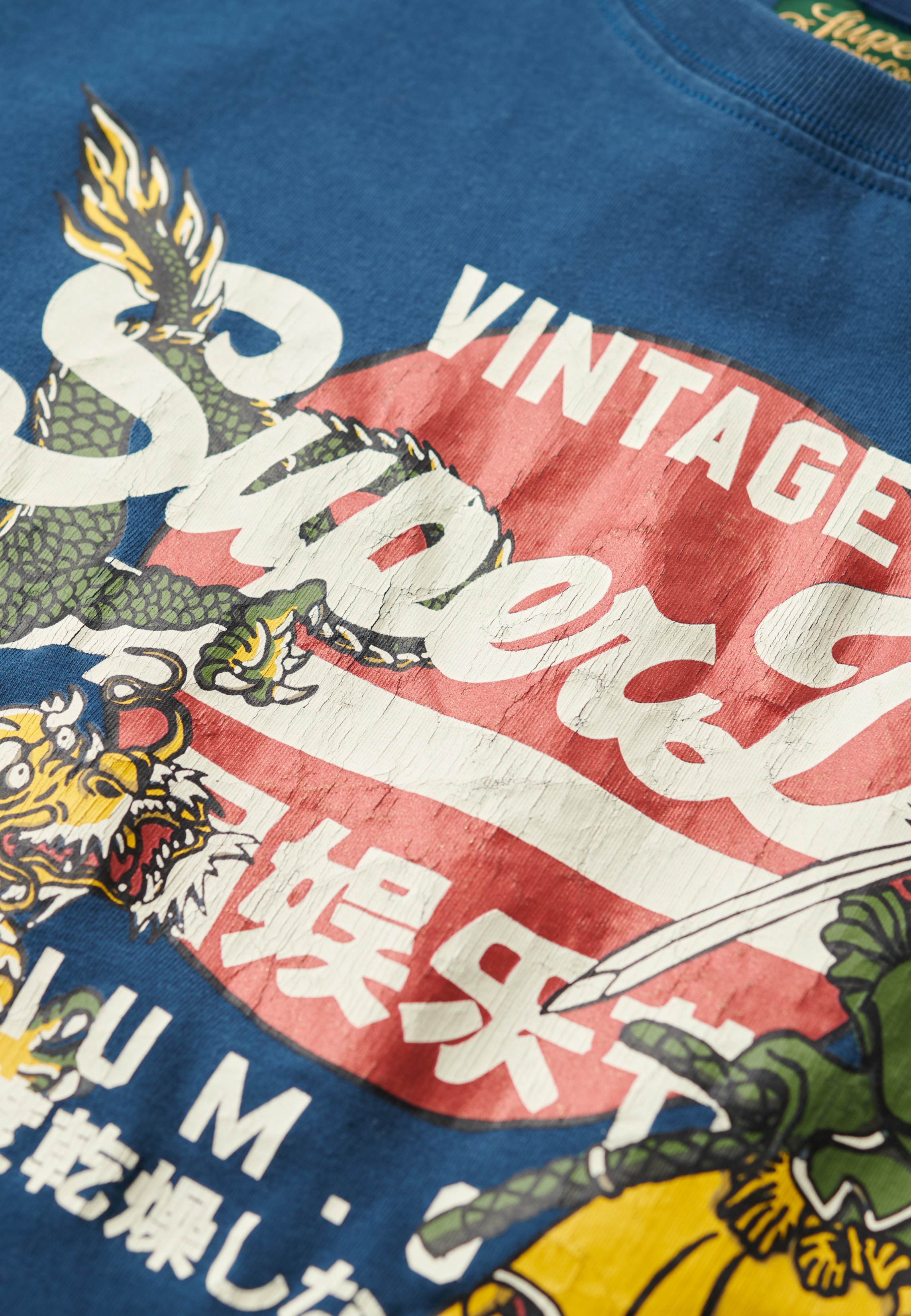 Superdry Vl Tokyo Relaxed Tee - Kortärmad T-shirt - Shoppa På