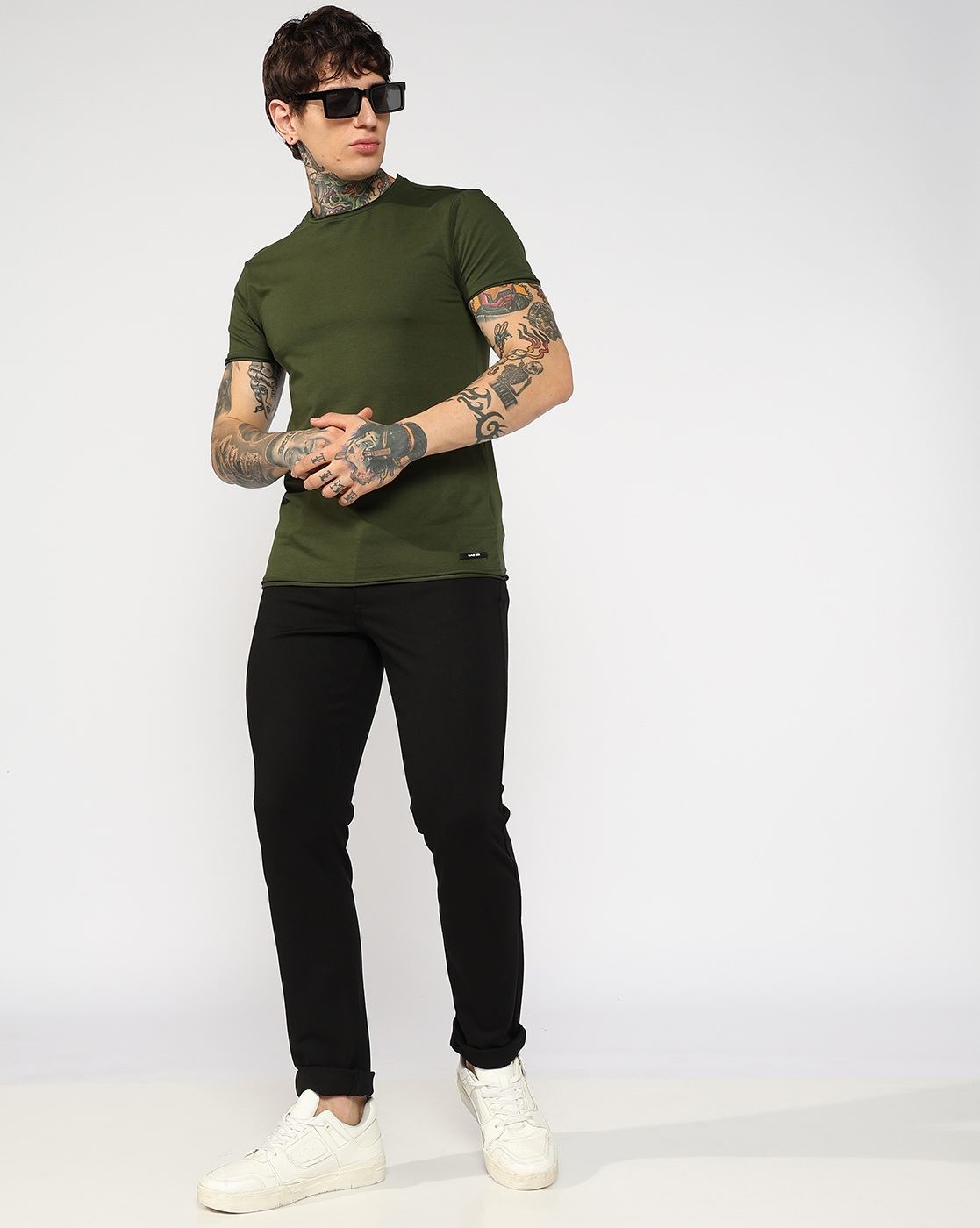 GAS | Straight Slim Fit Mid Rise Chino