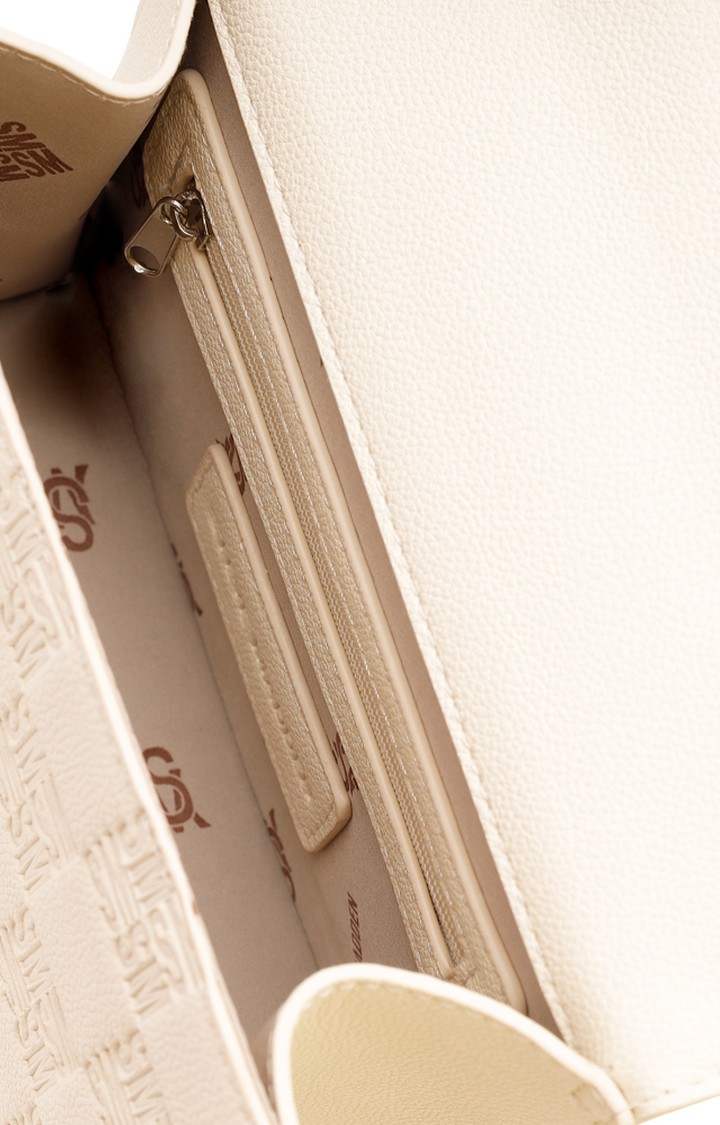 Bi4004 Cream Handbags