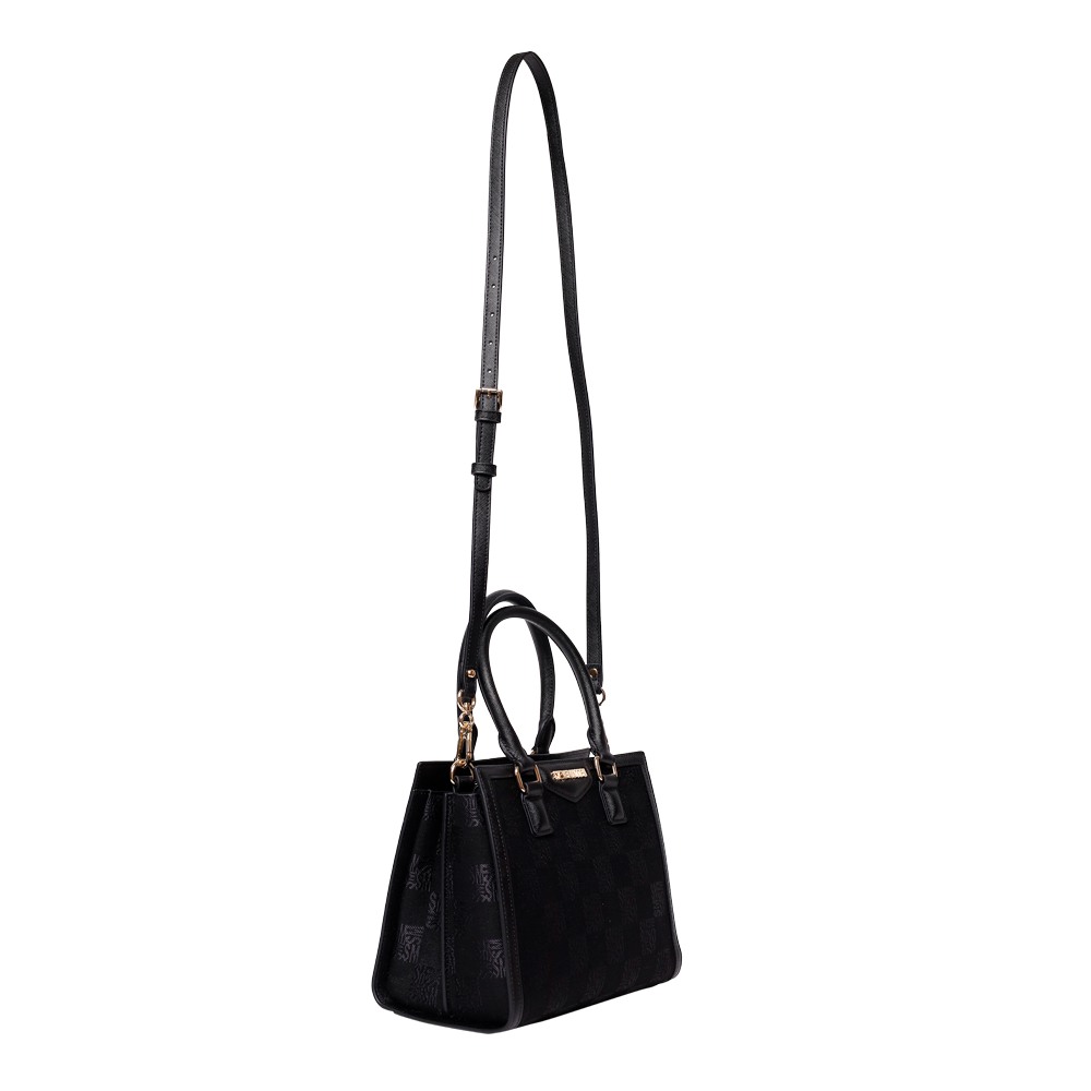 BI5002 BLACK SATCHEL
