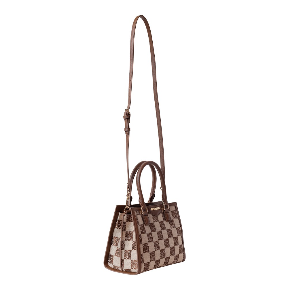 BI5002 BROWN SATCHEL