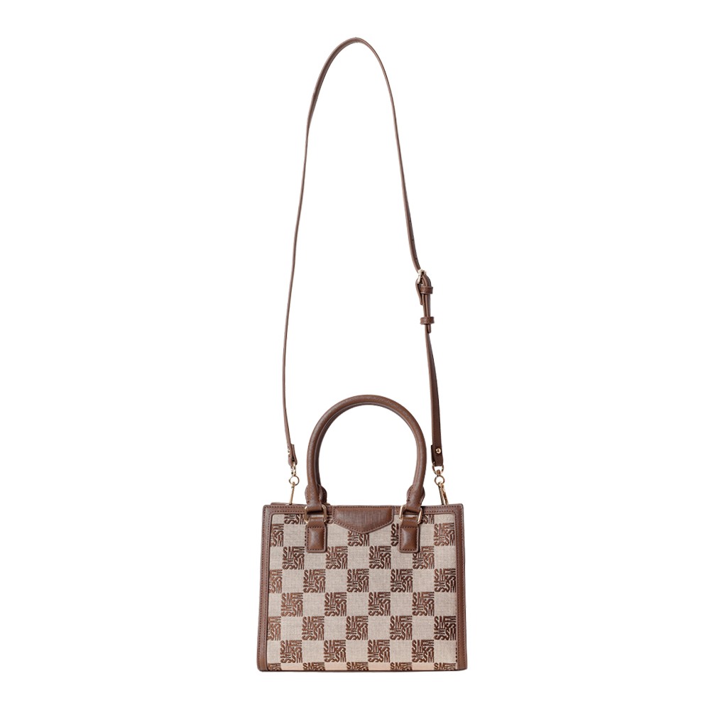 BI5002 BROWN SATCHEL