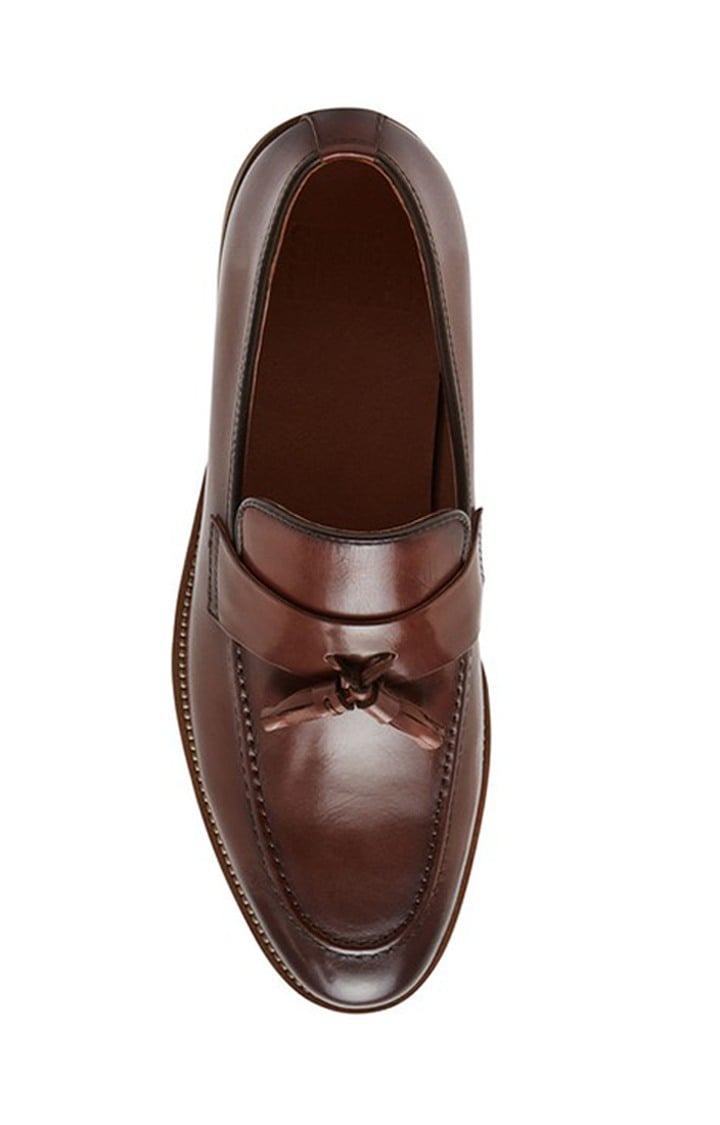 Mayweather Tan Tie-Ups & Dress Loafers