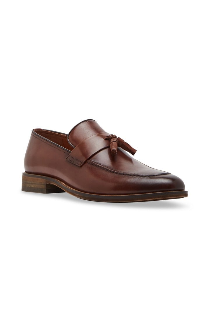 Mayweather Tan Tie-Ups & Dress Loafers