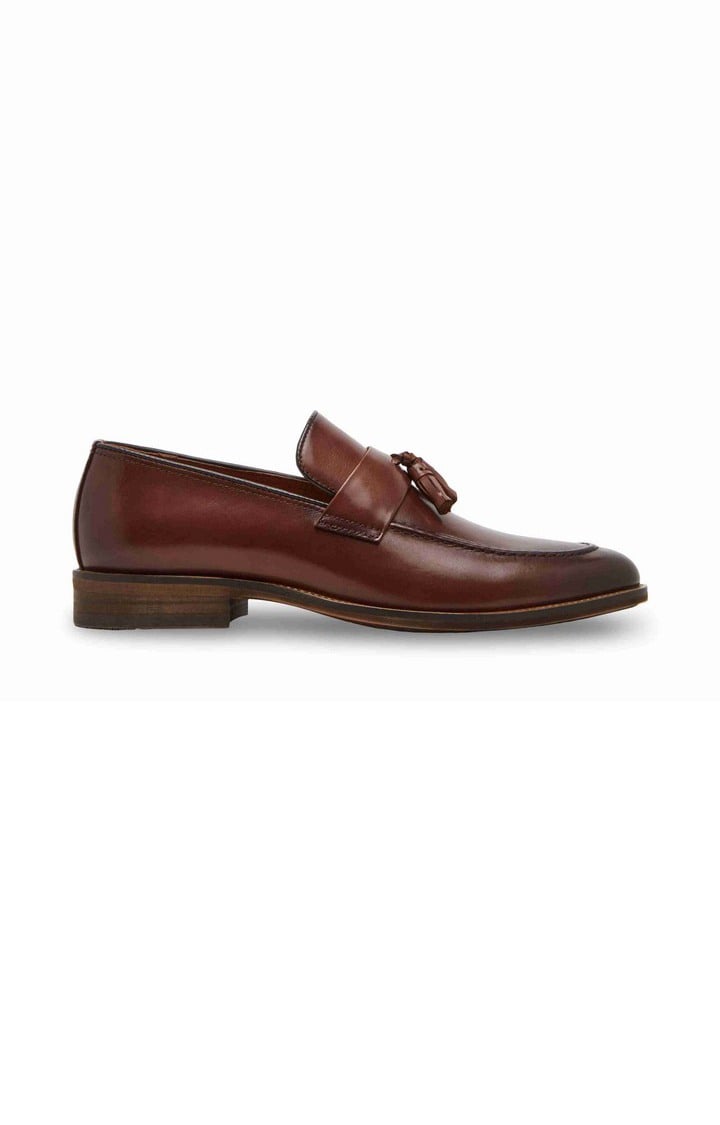 Mayweather Tan Tie-Ups & Dress Loafers