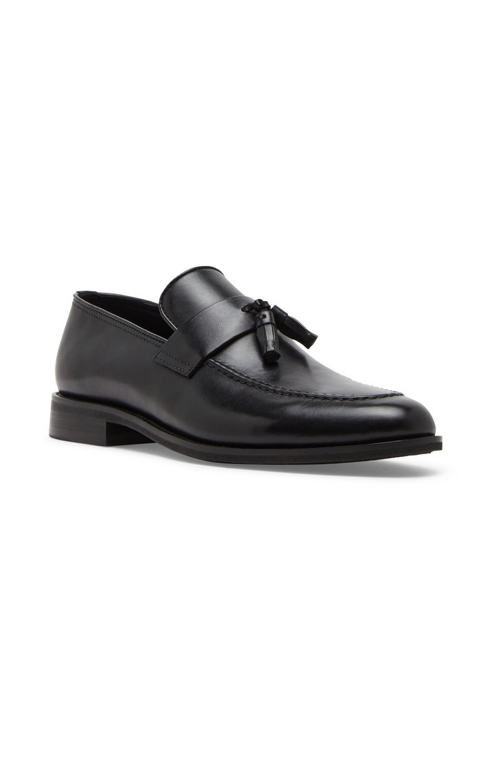 Mayweather Black Tie-Ups & Dress Loafers