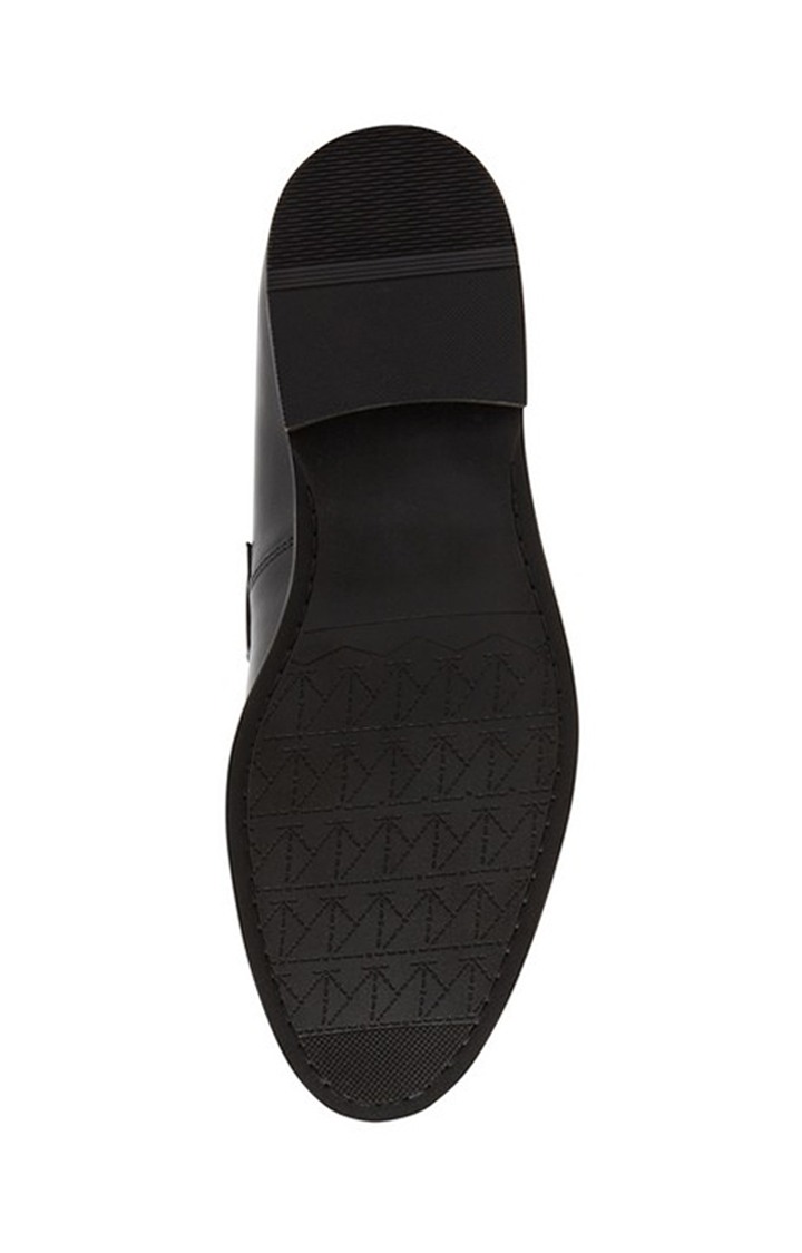 Mayweather Black Tie-Ups & Dress Loafers