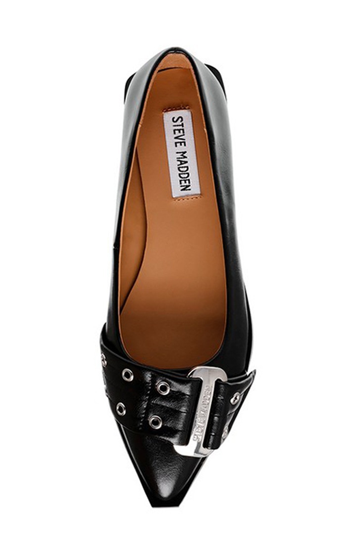 Grail Black Closed Flats & Ballerinas