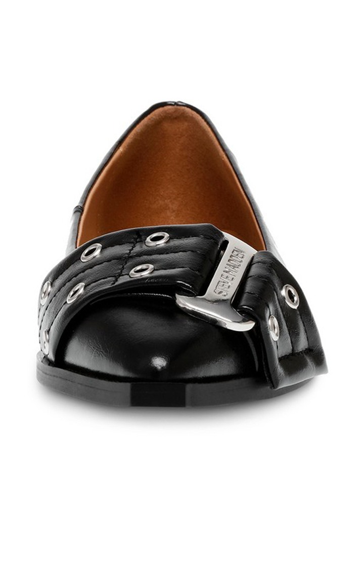Grail Black Closed Flats & Ballerinas