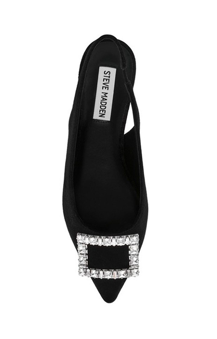 Isabell Black Closed Flats & Ballerinas