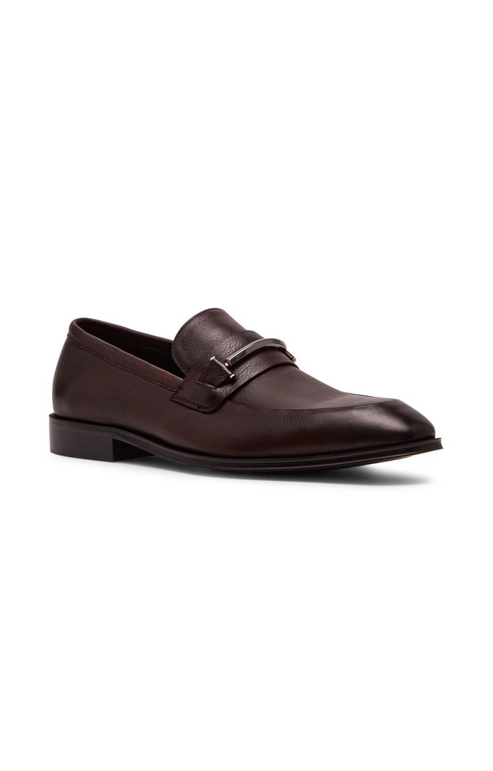 Bartton Brown Tie-Ups & Dress Loafers