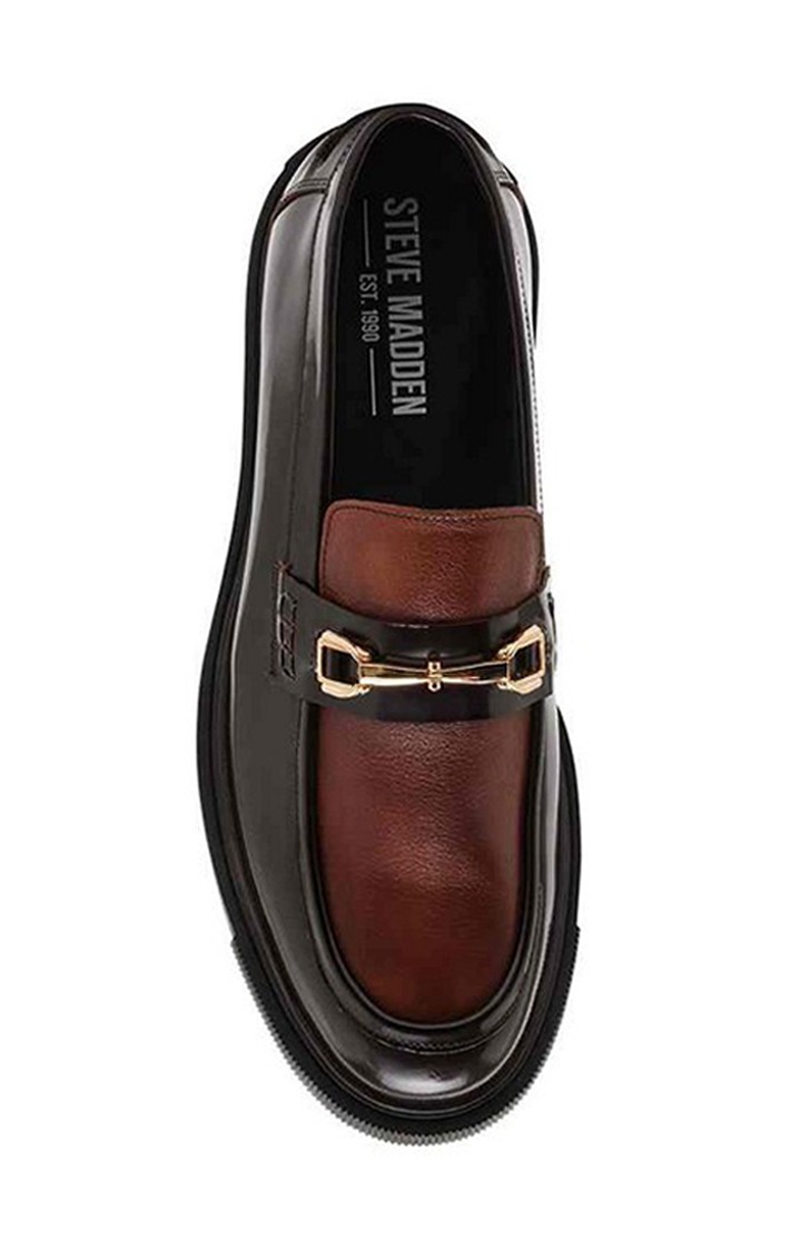 Chainlee Brown Tie-Ups & Dress Loafers