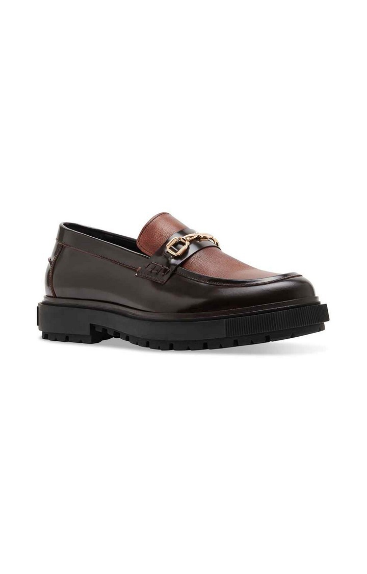 Chainlee Brown Tie-Ups & Dress Loafers