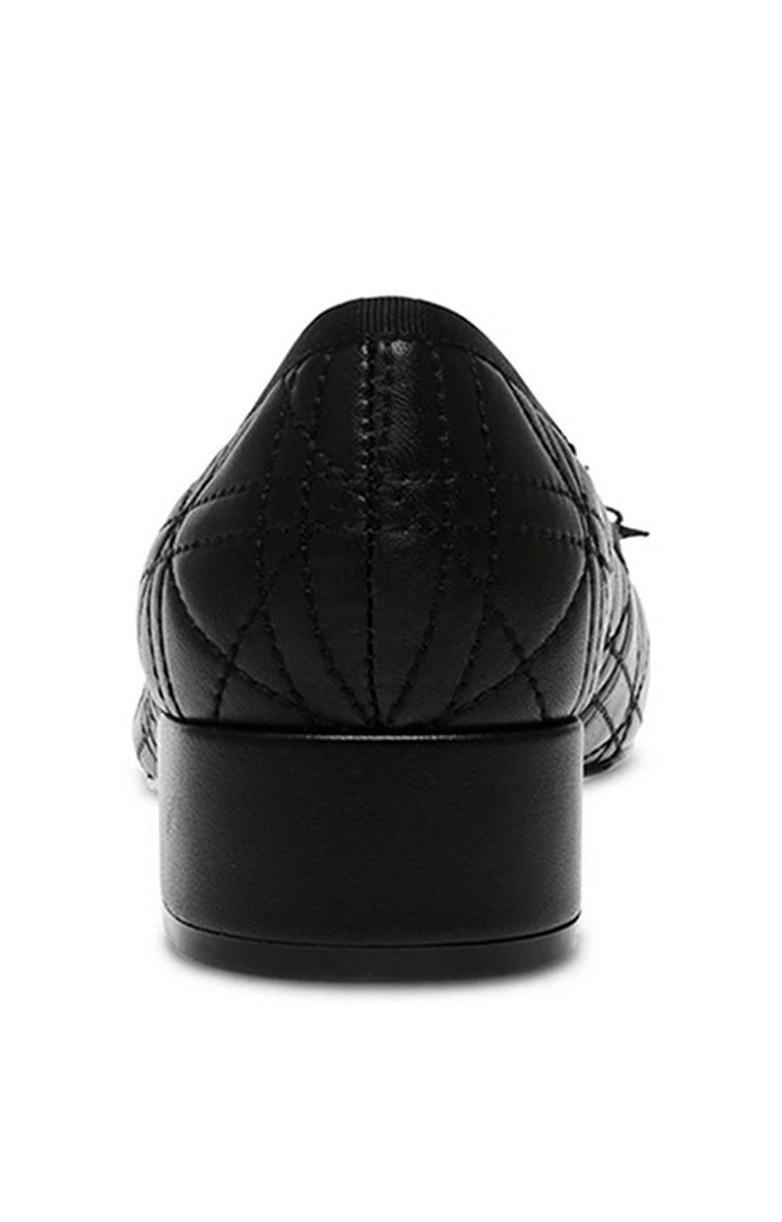 Cherish-Q Black Closed Flats & Ballerinas