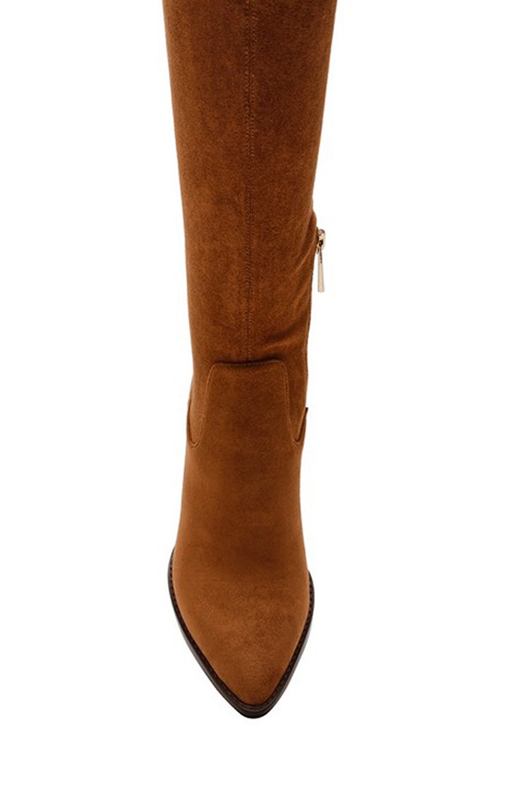 Blogger Tan Boots