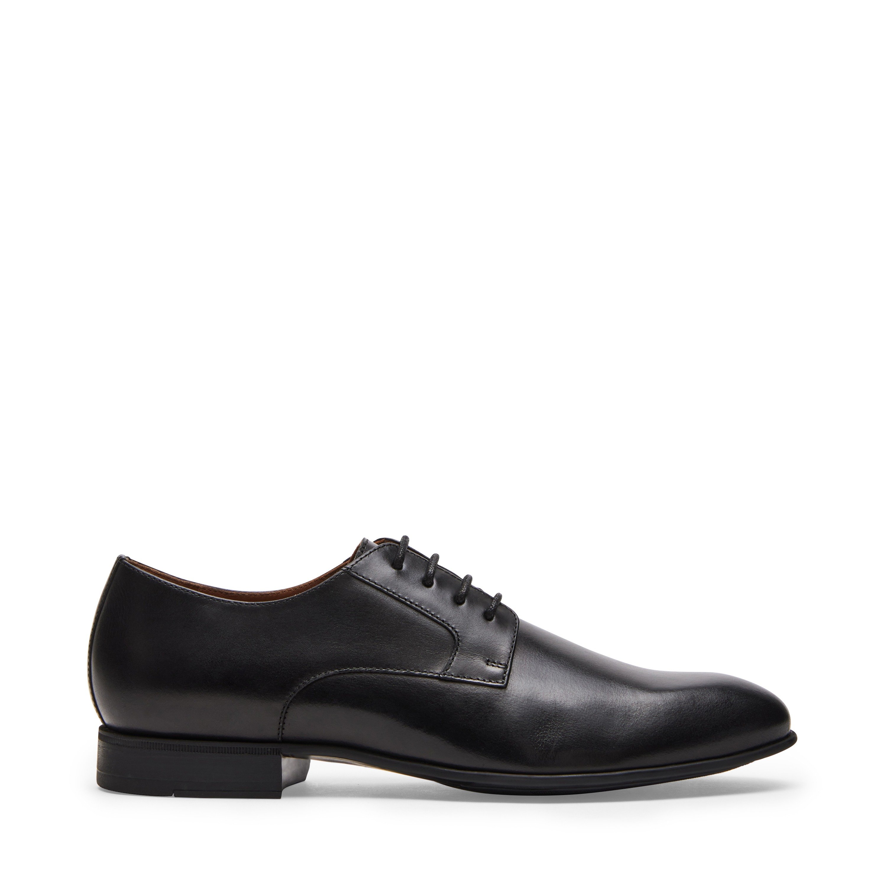 KLARKTON Black Tie-Ups & Dress Loafers