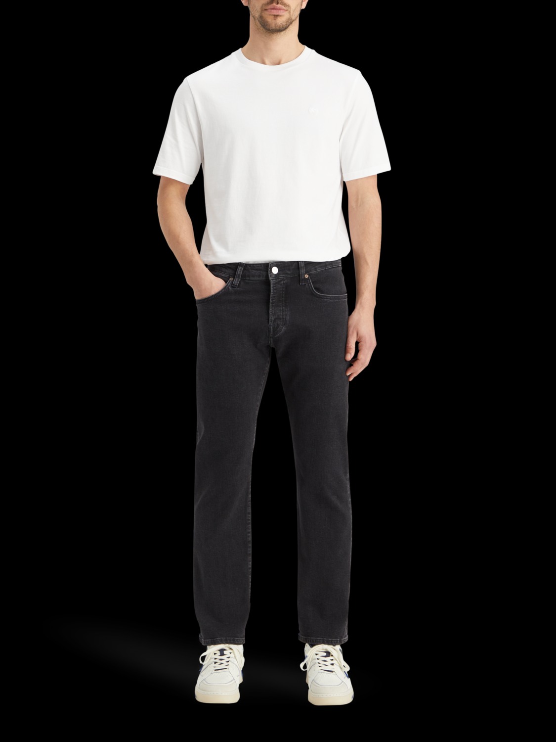 CORE THE ZEE STRAIGHT JEANS - CITY BLACK
