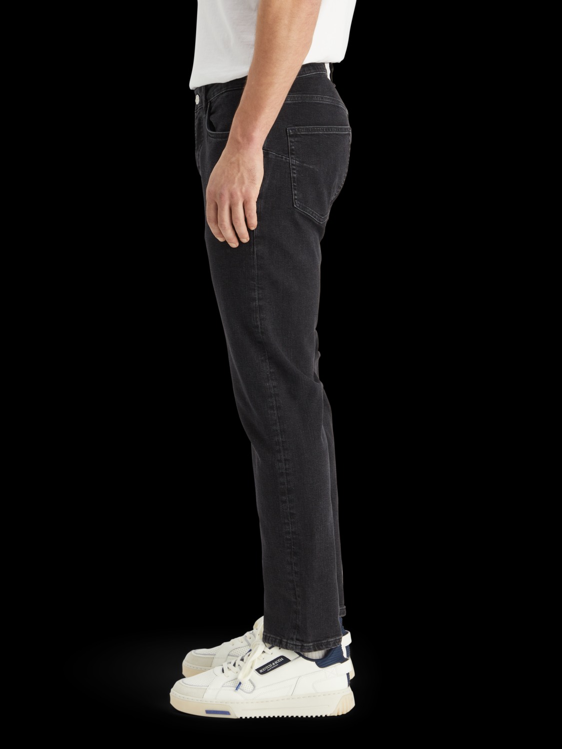 CORE THE ZEE STRAIGHT JEANS - CITY BLACK