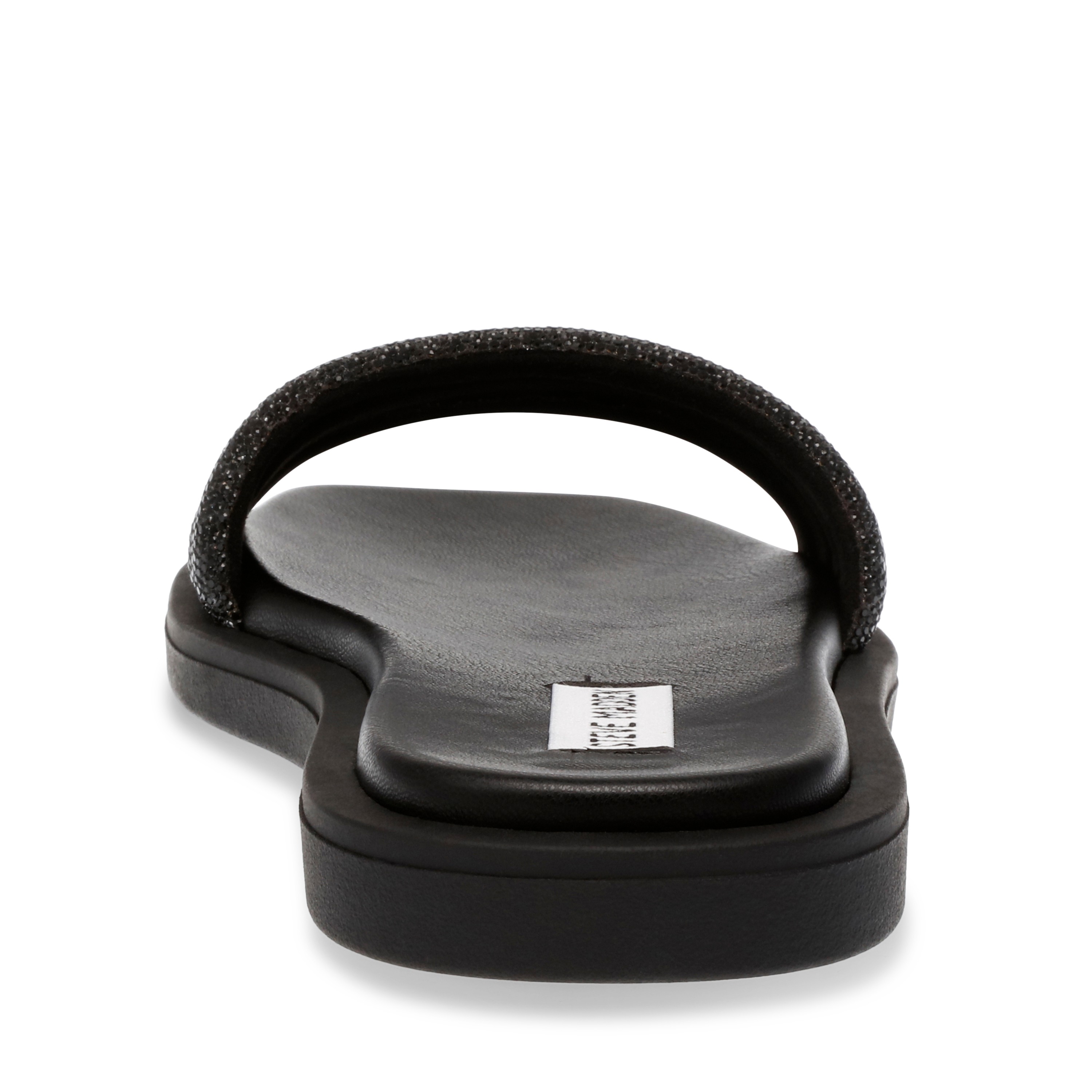 Arbour-In Black/Black Flat Sandal