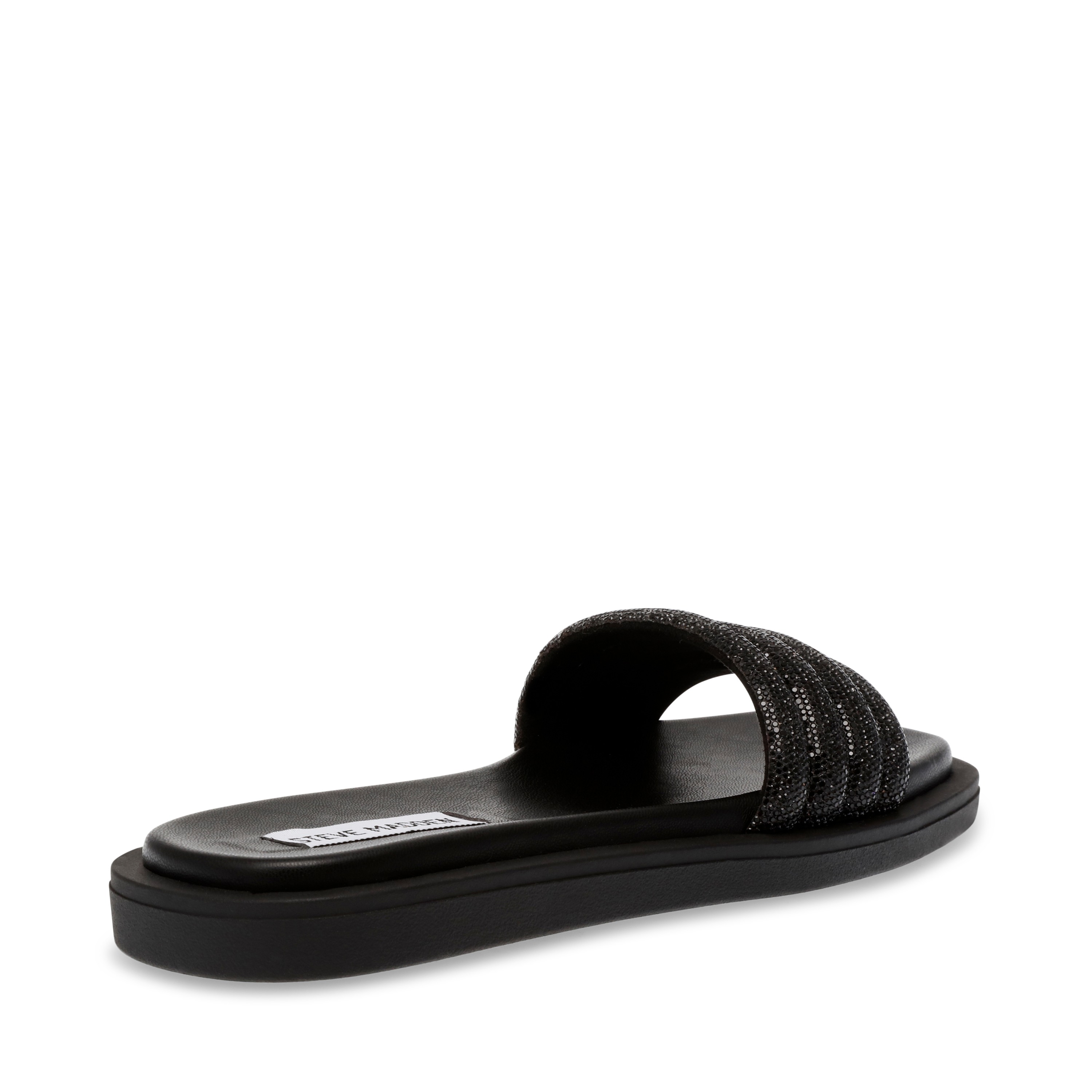 Arbour-In Black/Black Flat Sandal