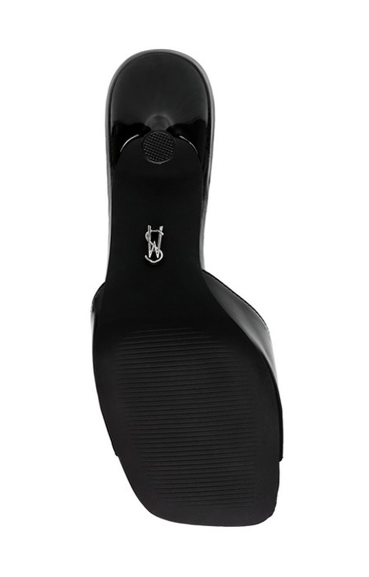Assent Black Heel Sandals