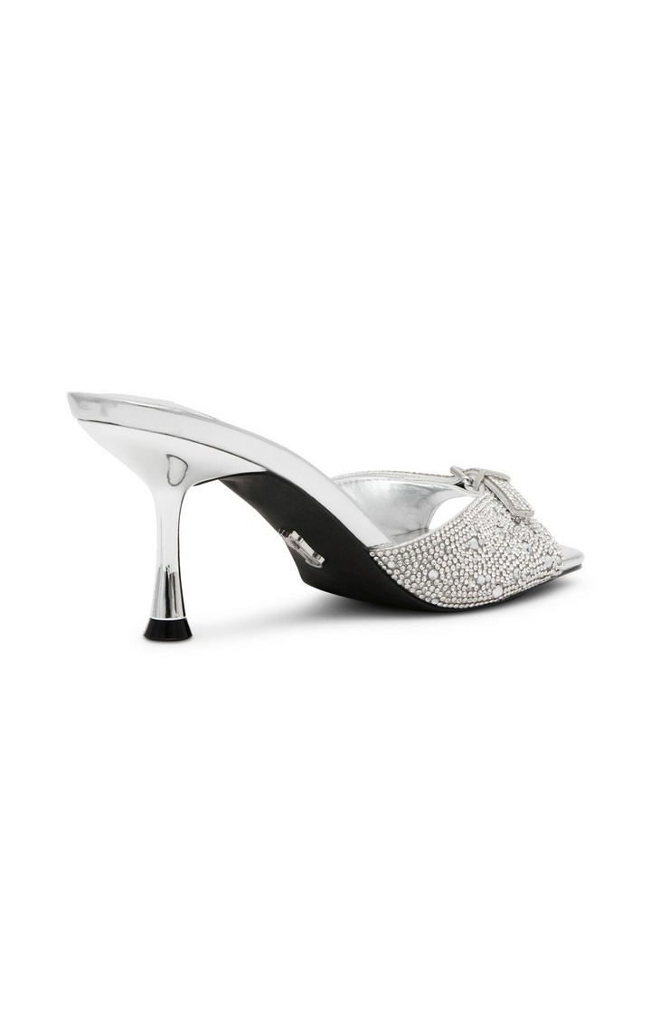 Assent-R Silver Heel Sandals